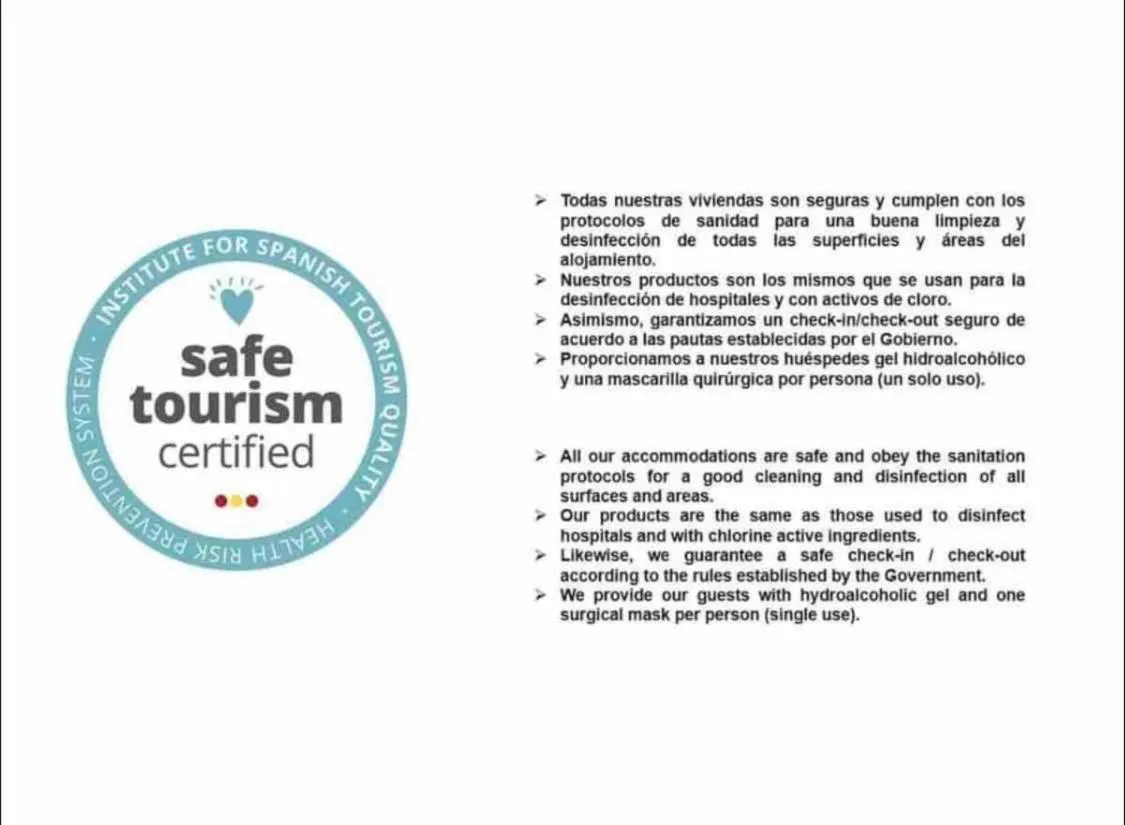 Logo/Certificate/Sign in LA CASA BLUE , Mediterranean Boutique-Villa in Santa Cristina Beach