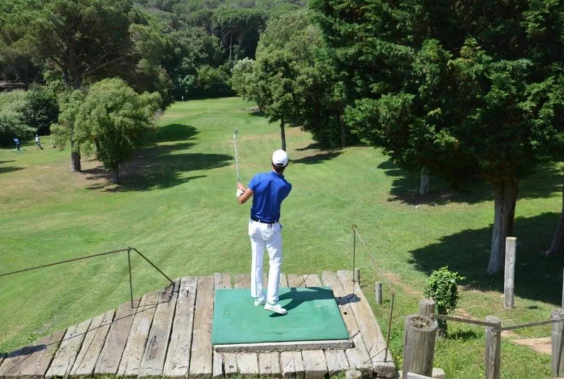 Golfcourse in LA CASA BLUE , Mediterranean Boutique-Villa in Santa Cristina Beach