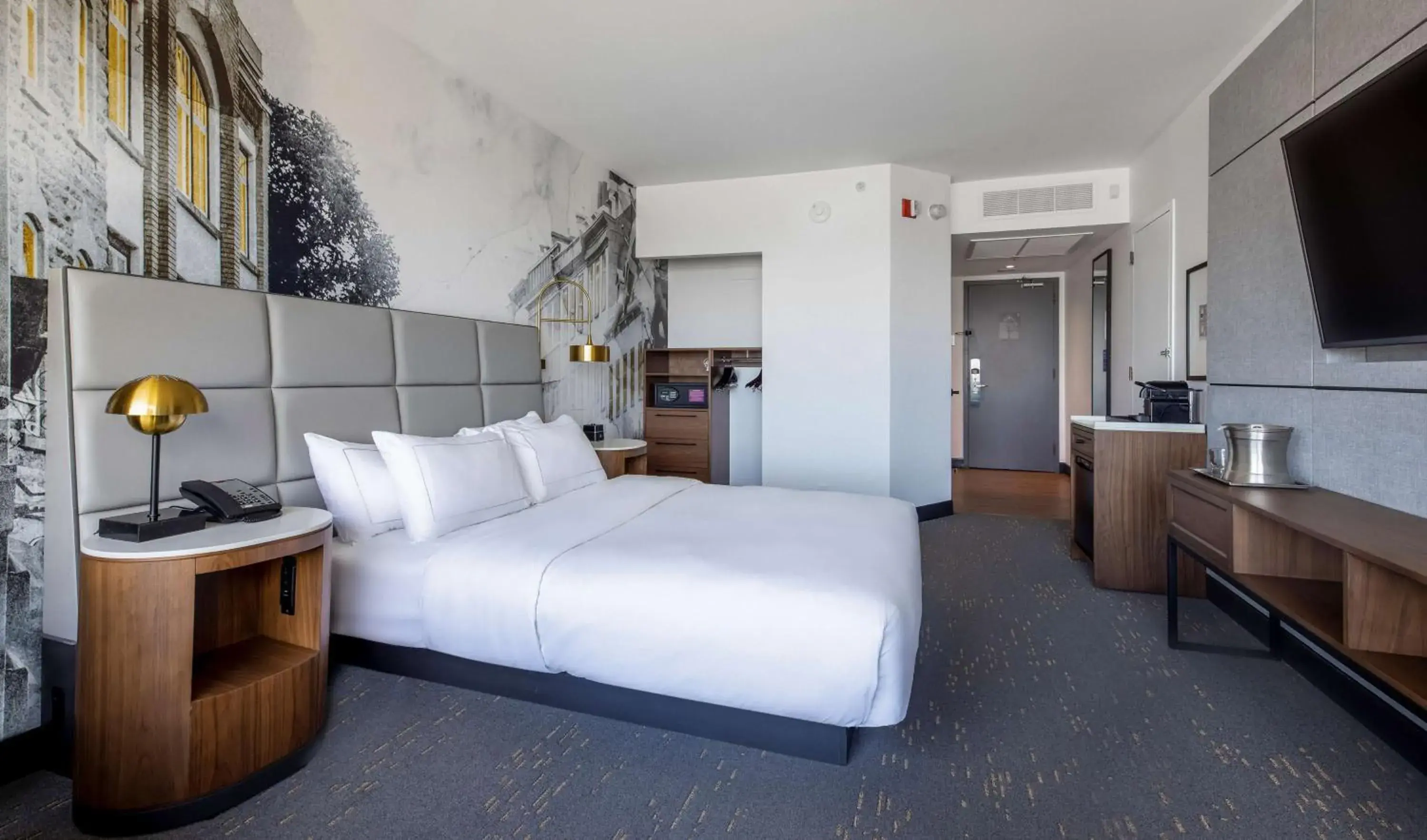 Bed in Hilton Quebec Bed in Hilton Quebec