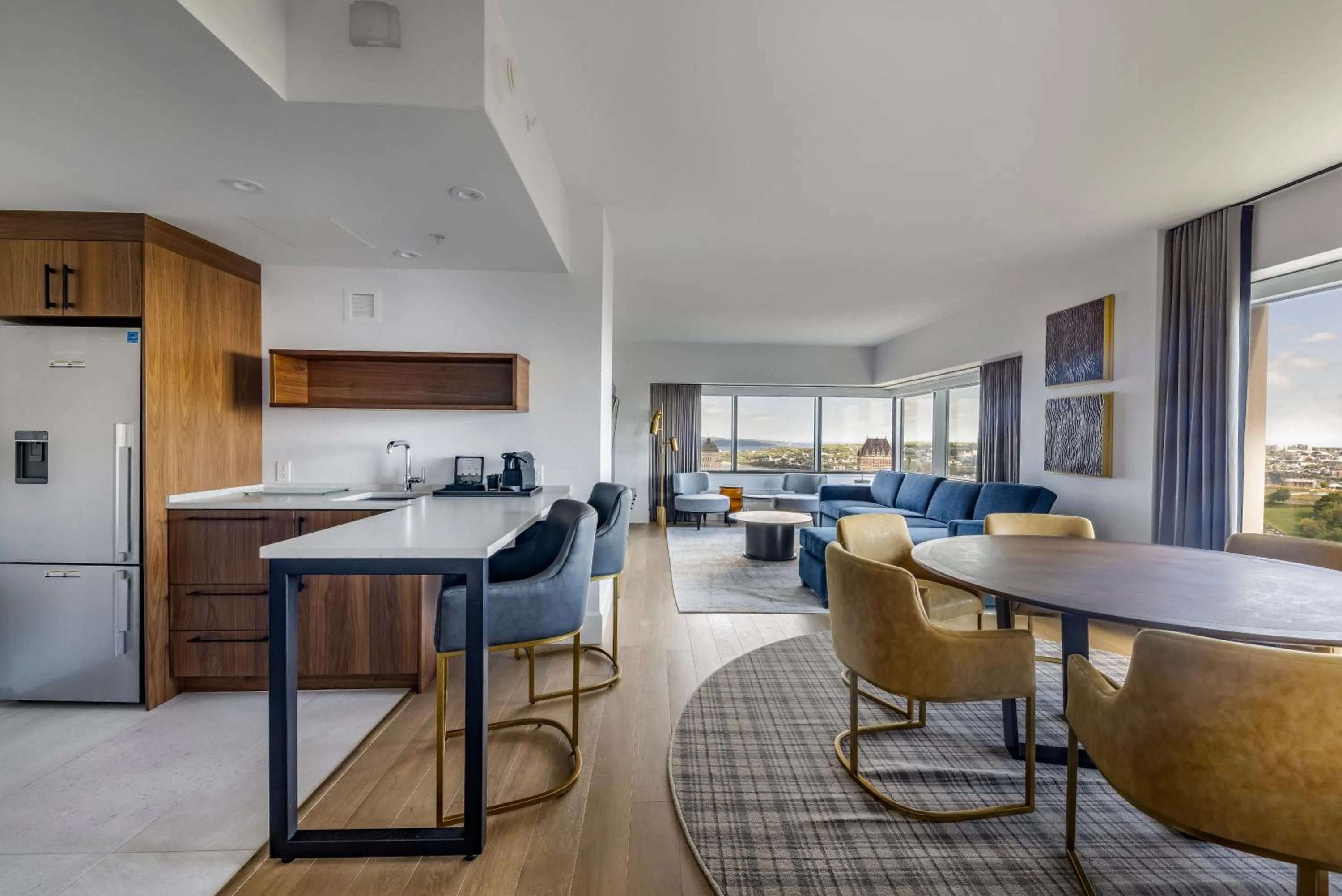 Kitchen or kitchenette in Hilton Quebec