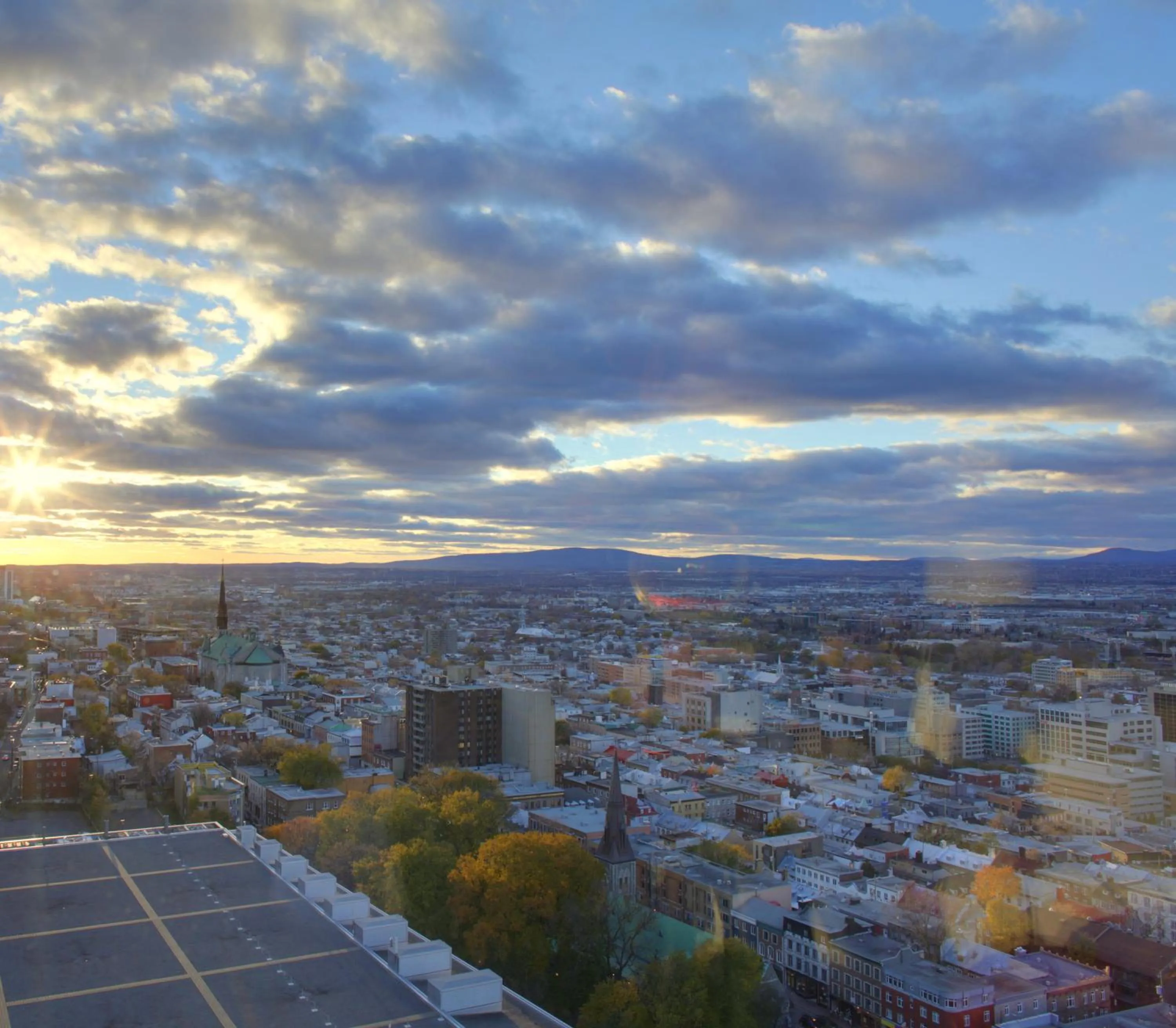 View (from property/room) in Hilton Quebec