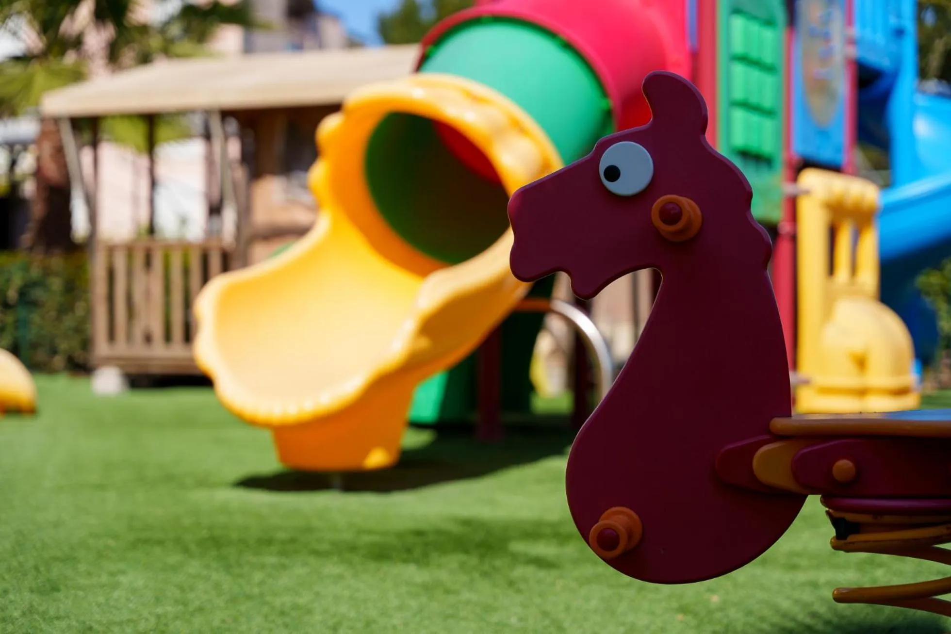Children play ground in Golden Apartments