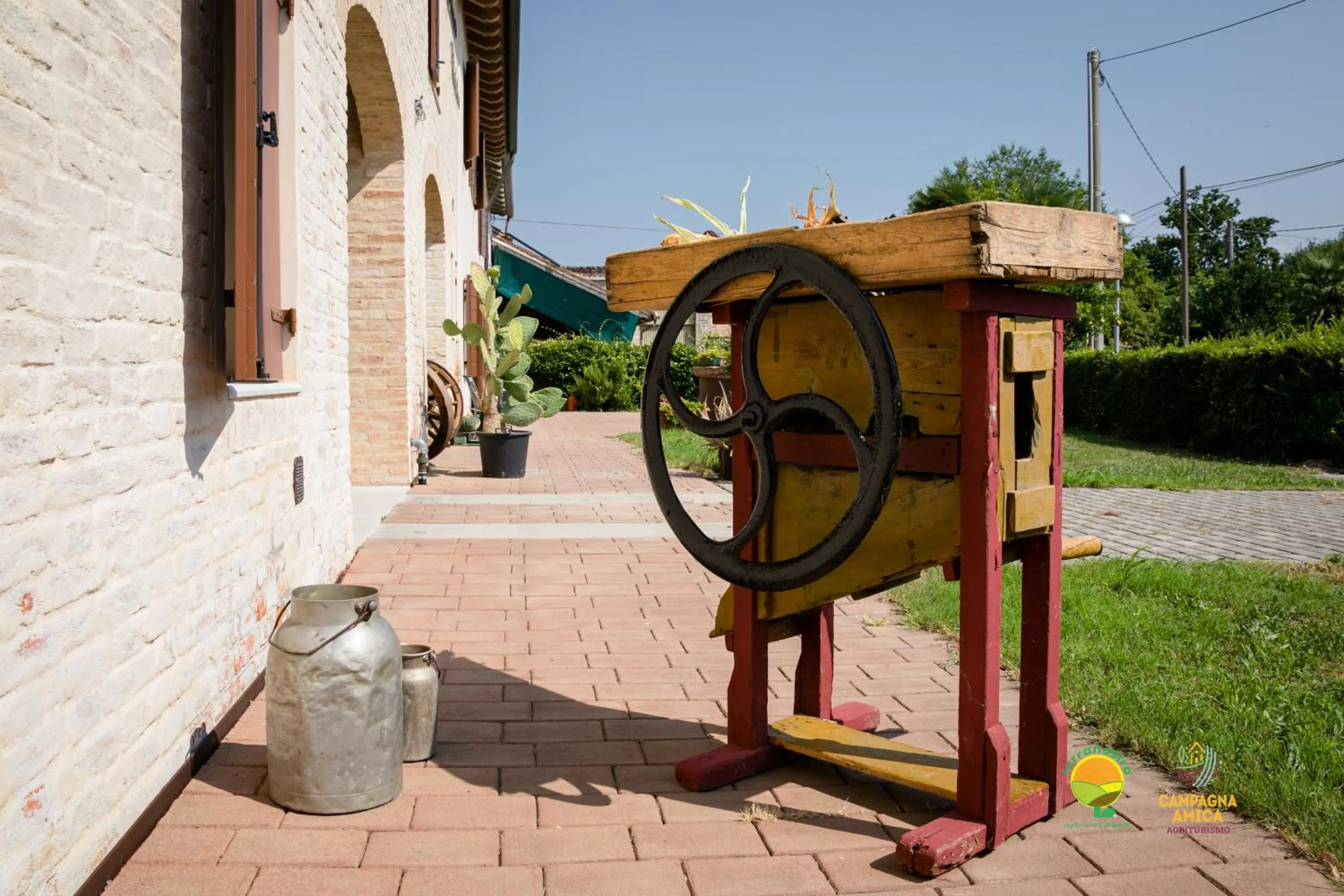 Children play ground in Agriturismo Colombera