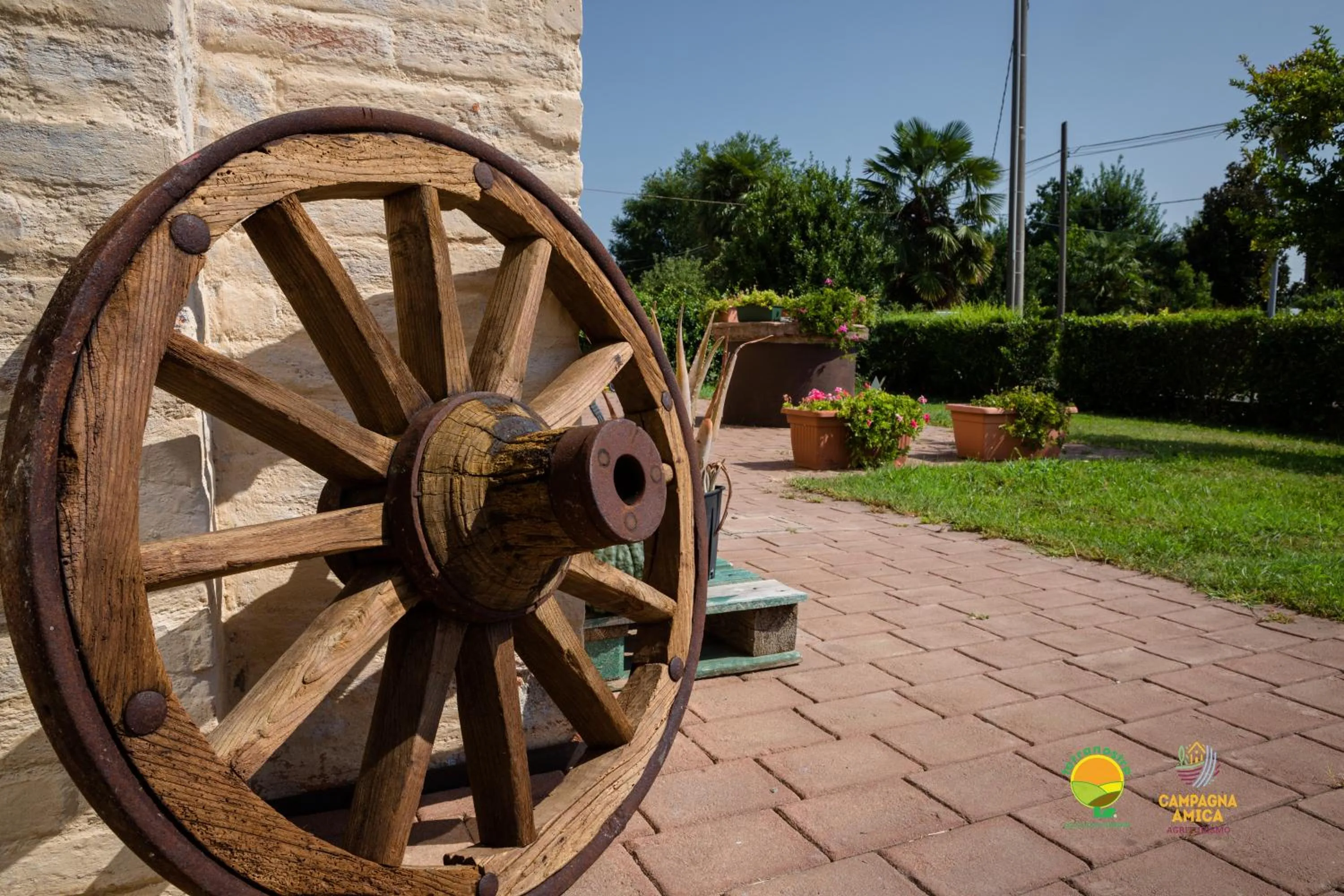 Garden in Agriturismo Colombera