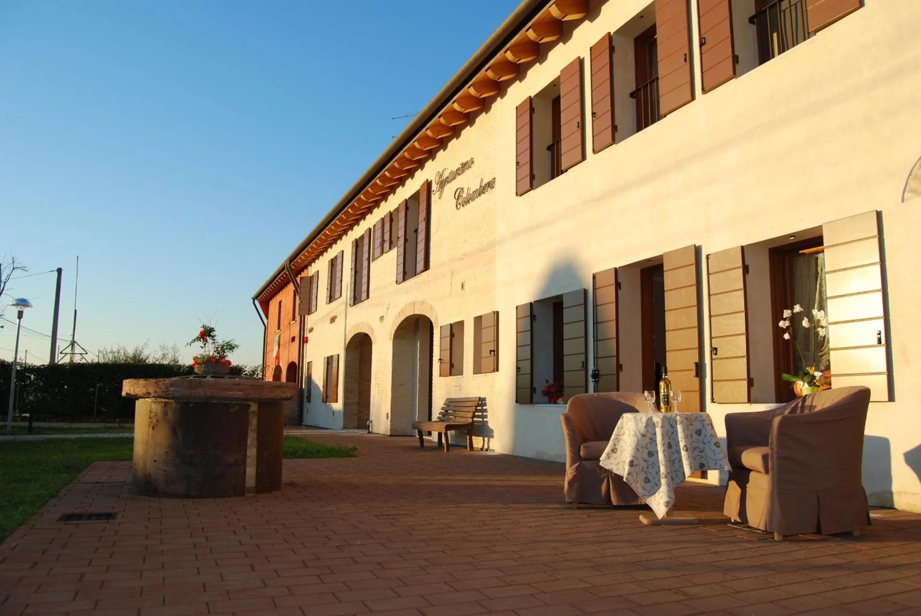 Property building in Agriturismo Colombera