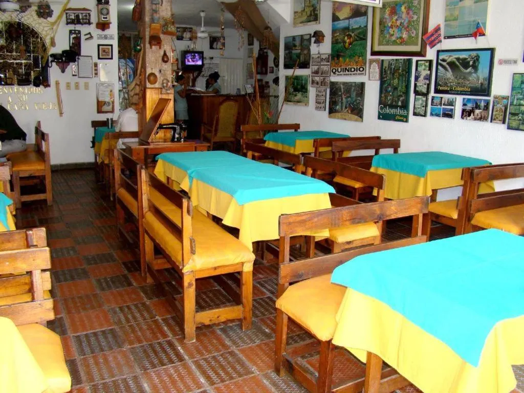 Dining area in Hotel Casa Vieja