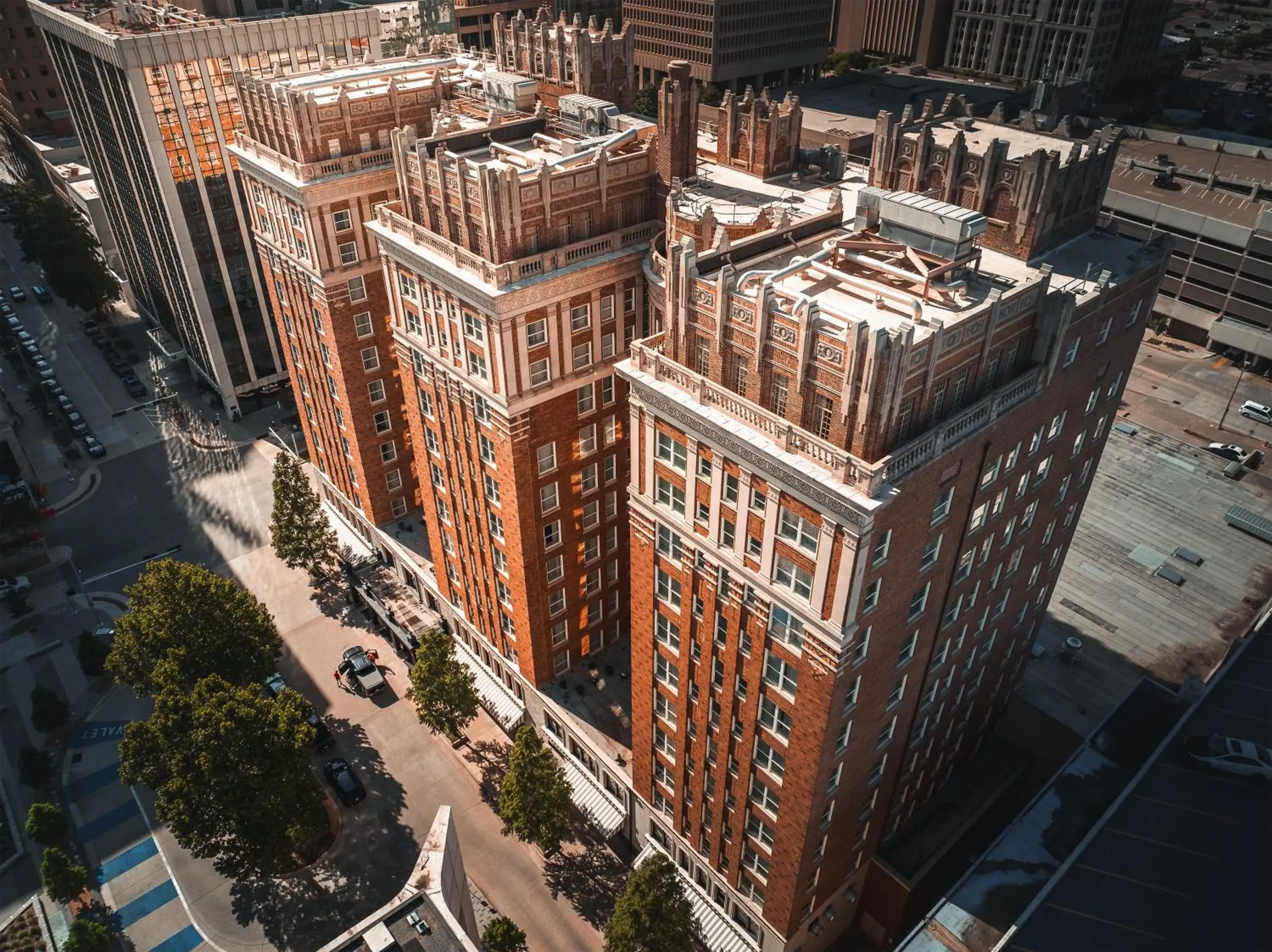 Property building in The Skirvin Hilton Oklahoma City Property building in The Skirvin Hilton Oklahoma City