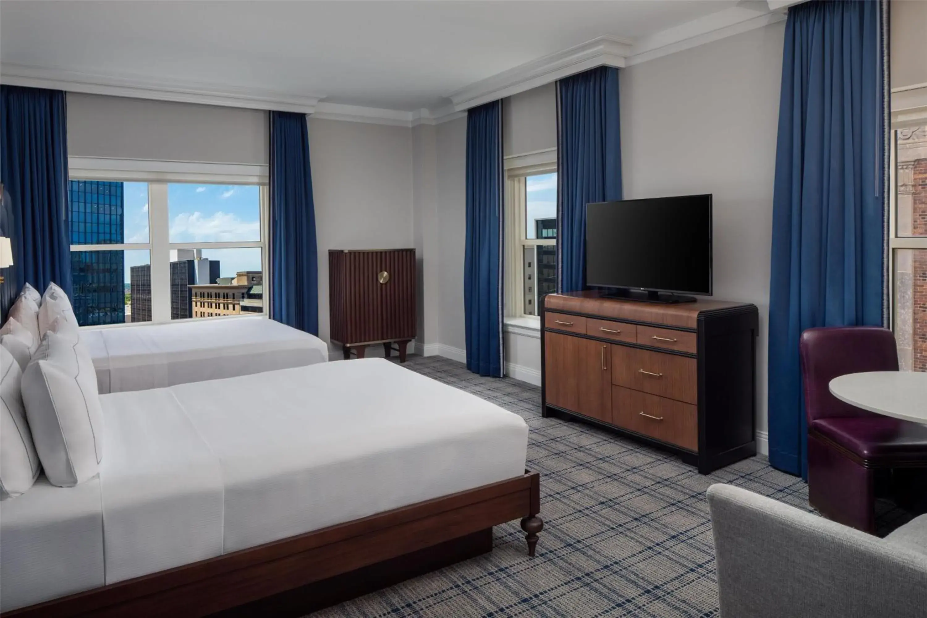 Bed in The Skirvin Hilton Oklahoma City Bed in The Skirvin Hilton Oklahoma City