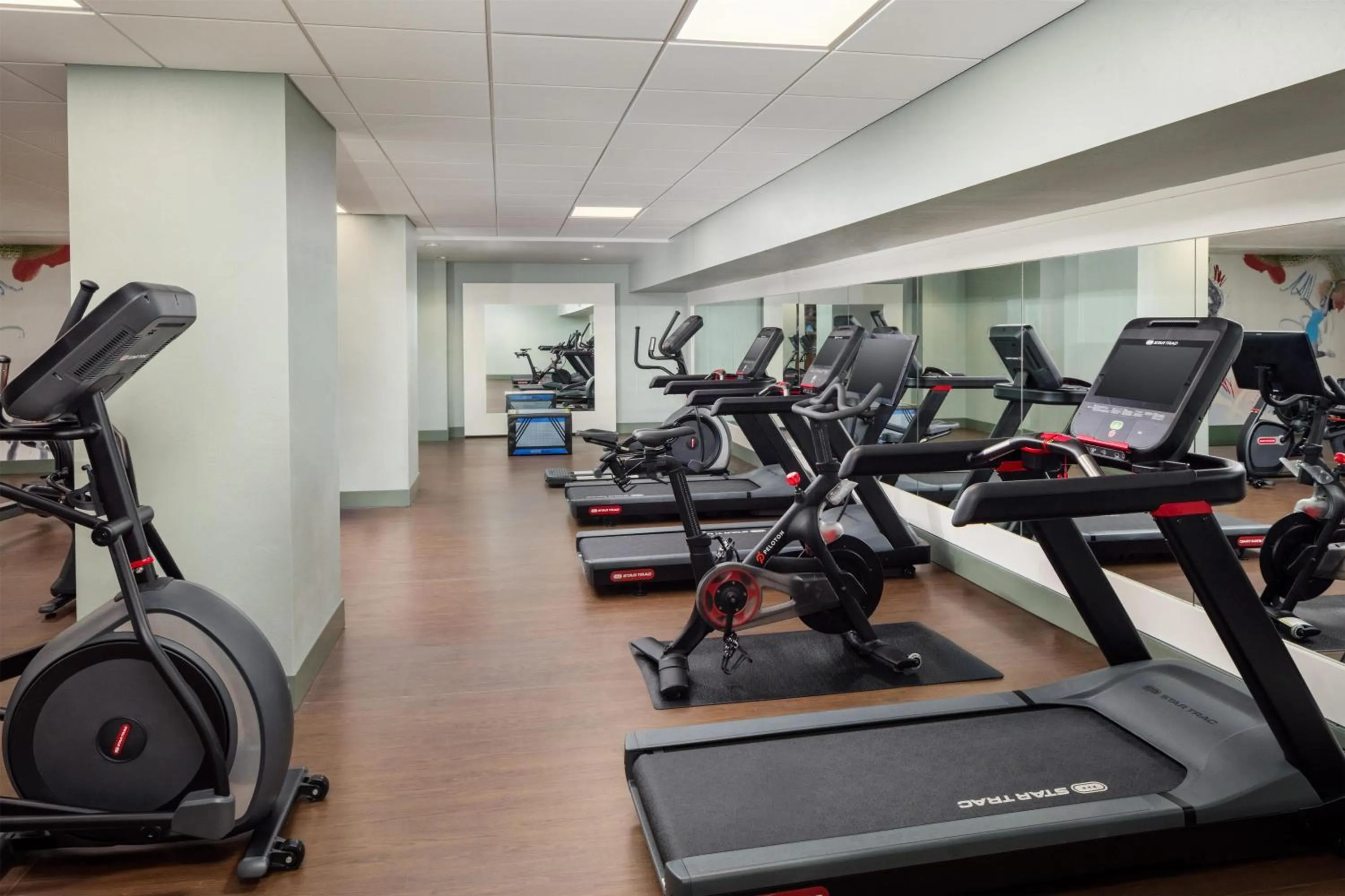 Fitness centre/facilities in The Skirvin Hilton Oklahoma City