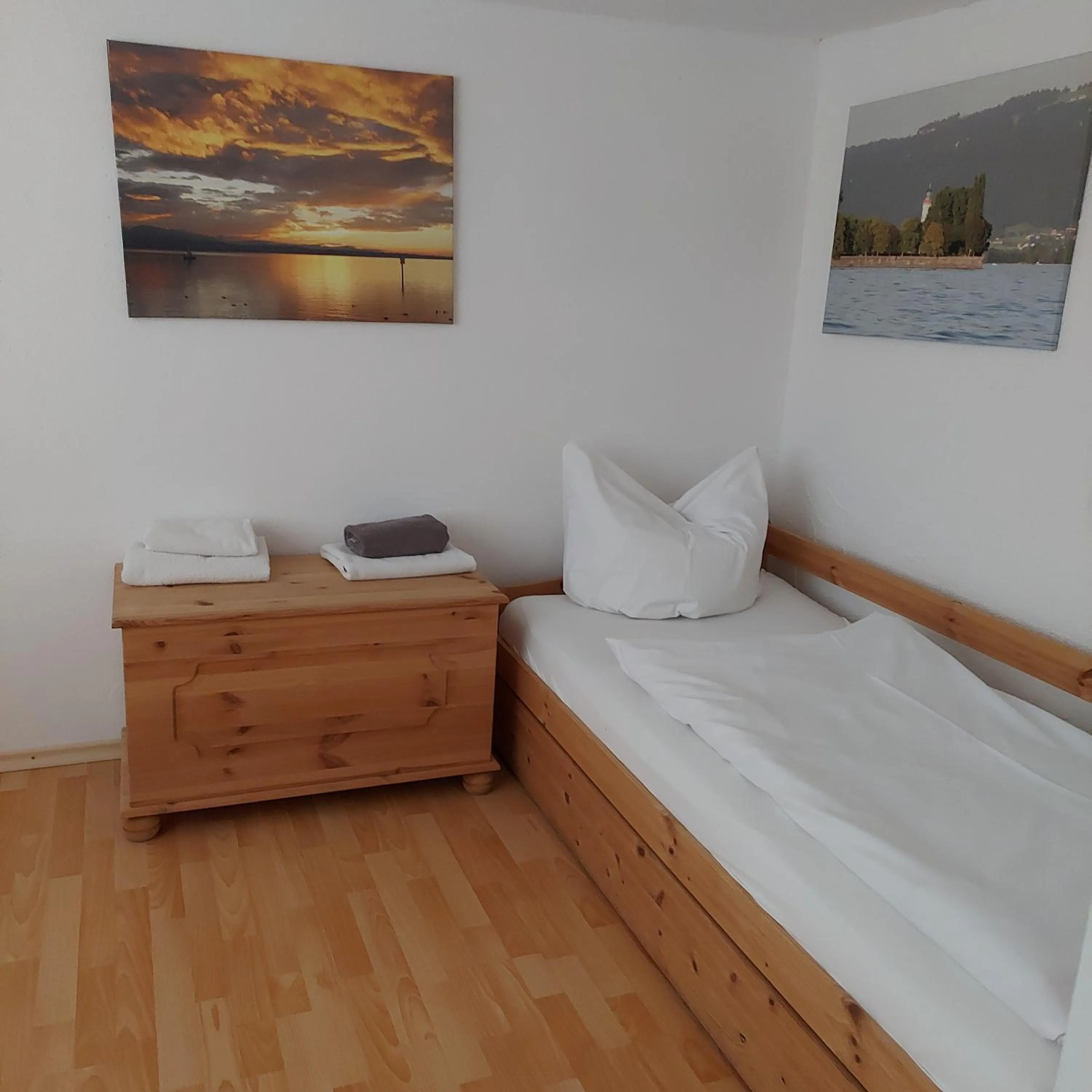 Bed in Hotel Gasthof Inselgraben garni