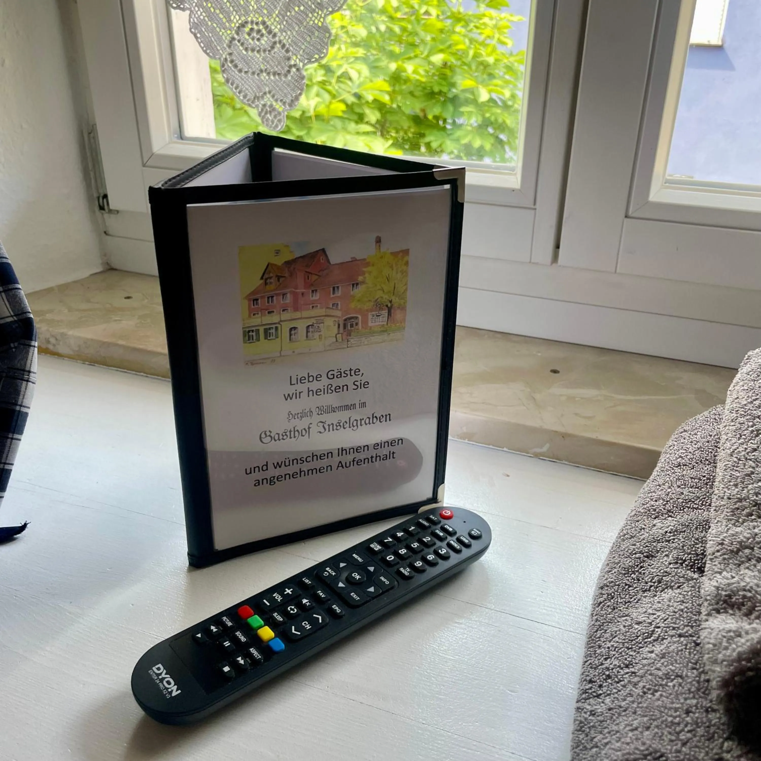 TV and multimedia in Hotel Gasthof Inselgraben garni