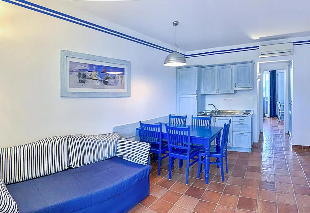 Kitchen or kitchenette in Resort Cala La Luna