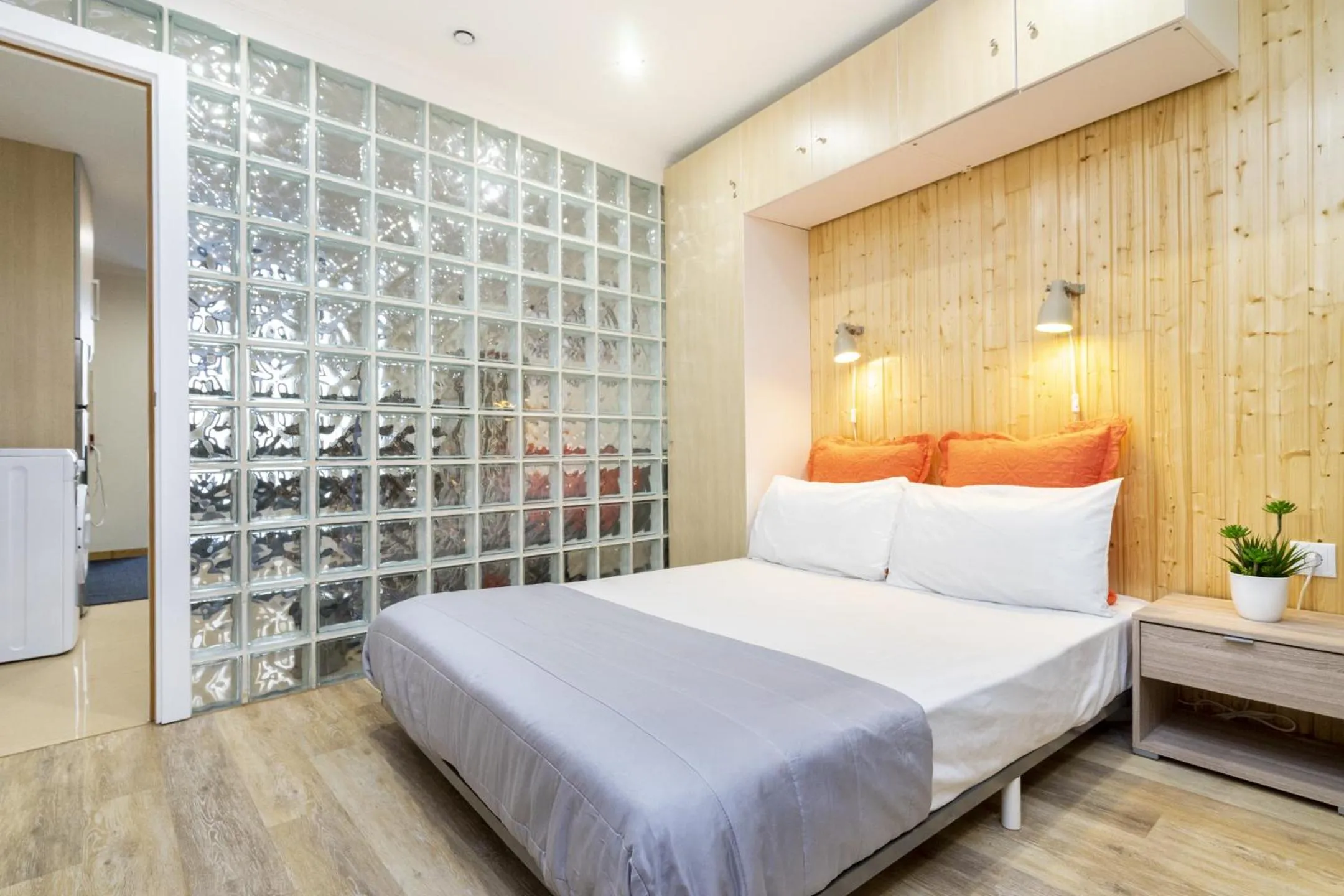 Bedroom in Modern Alfama Studio