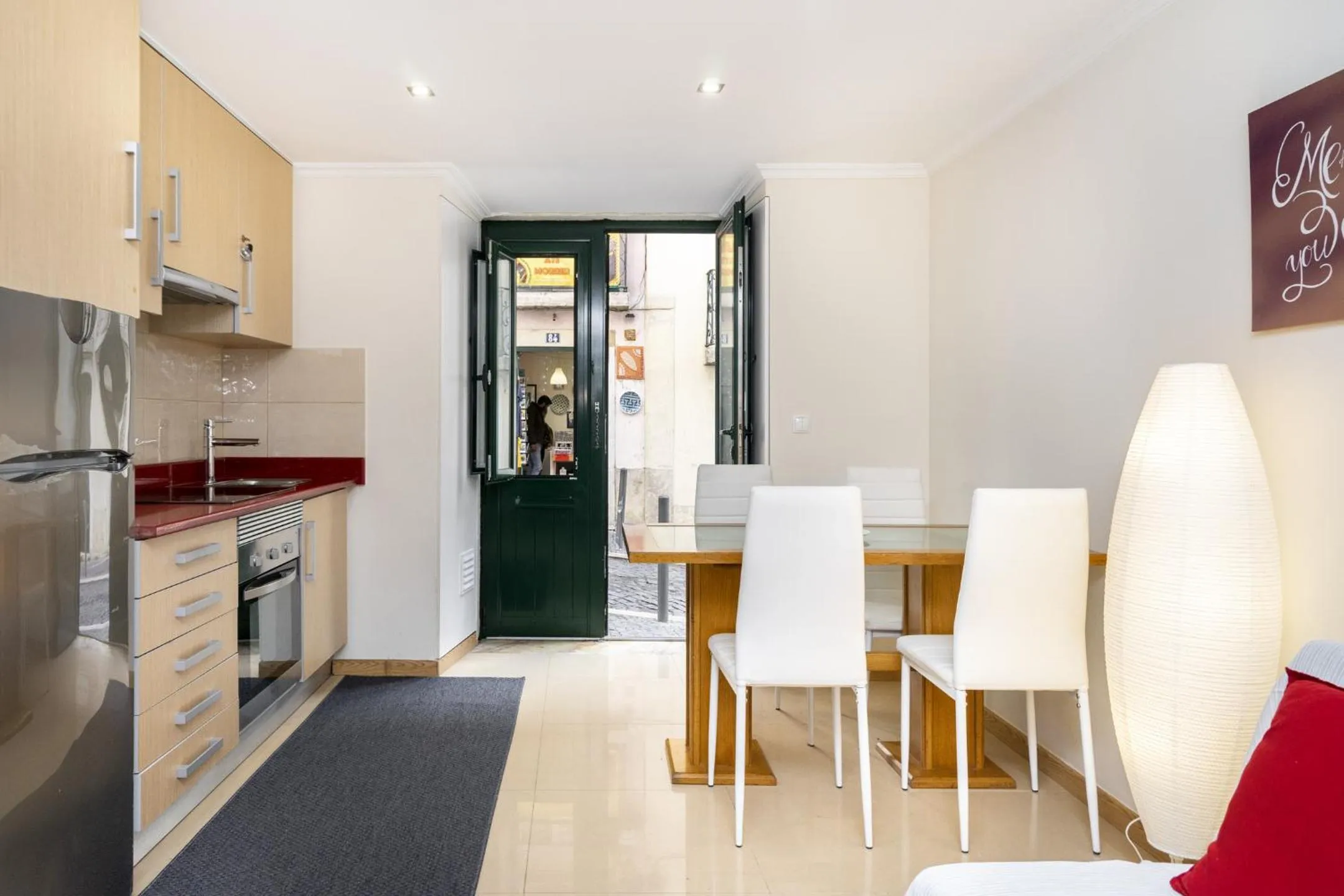 Kitchen or kitchenette in Modern Alfama Studio