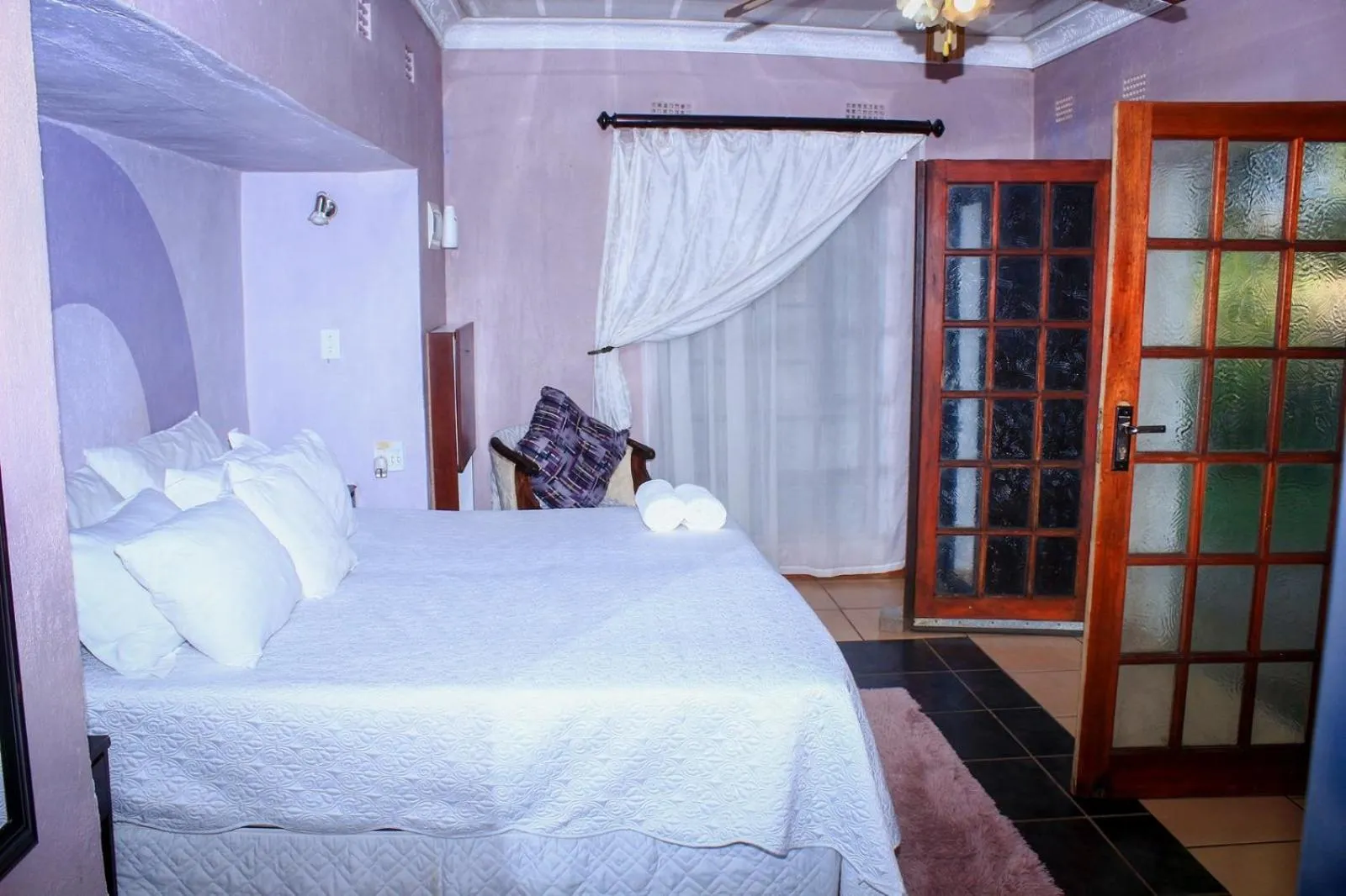 Bed in Ankuweni Guest house