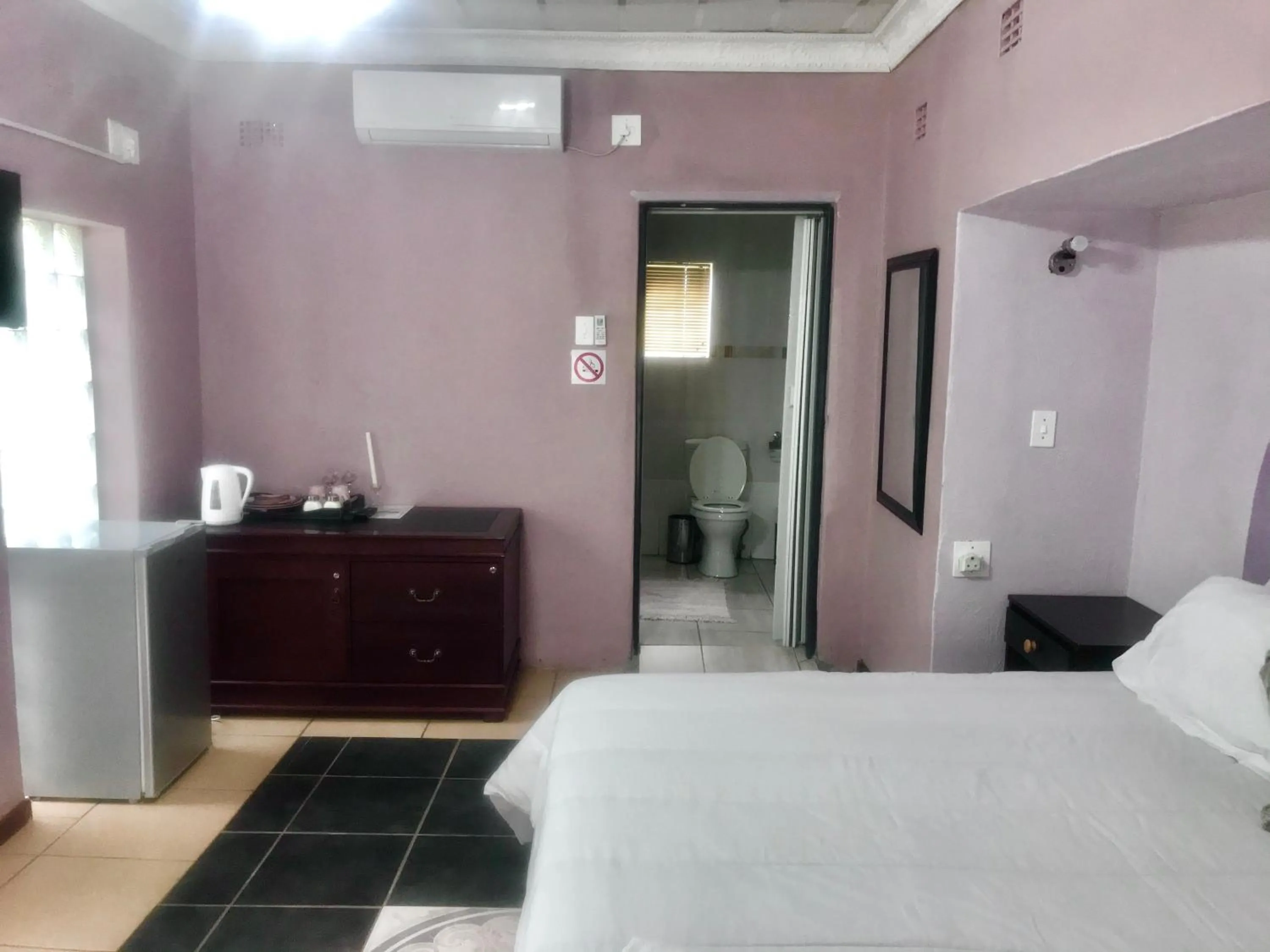 Bed in Ankuweni Guest house