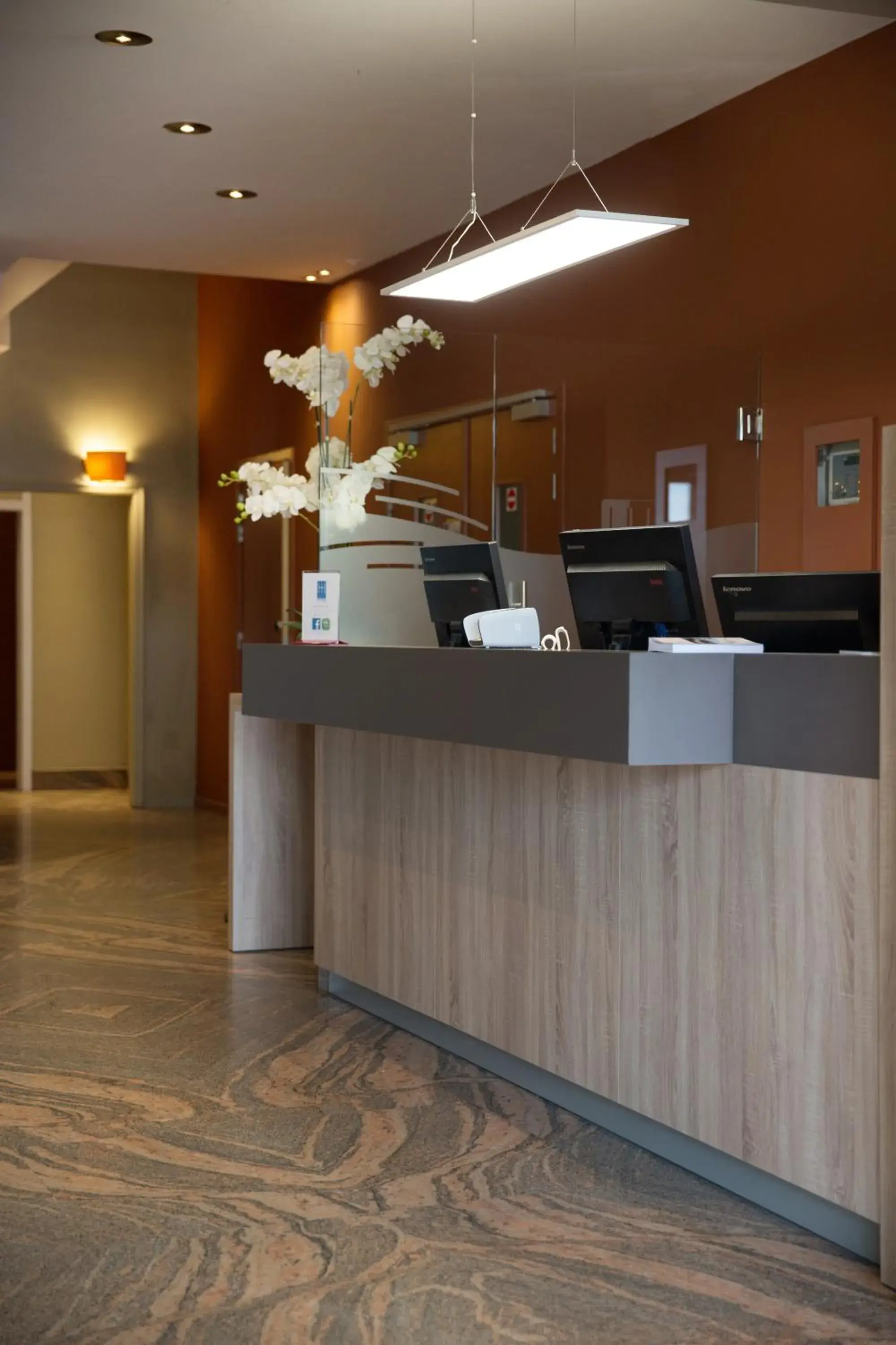 Lobby or reception in Antwerp Harbour Hotel Lobby or reception in Antwerp Harbour Hotel