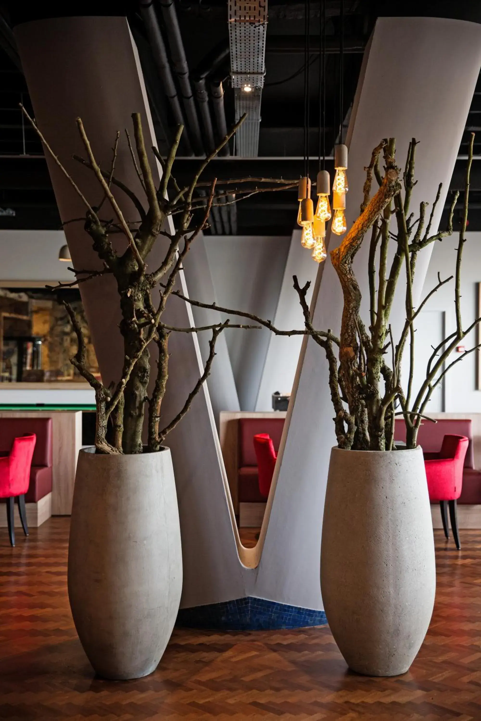 Lounge or bar in Antwerp Harbour Hotel Lounge or bar in Antwerp Harbour Hotel