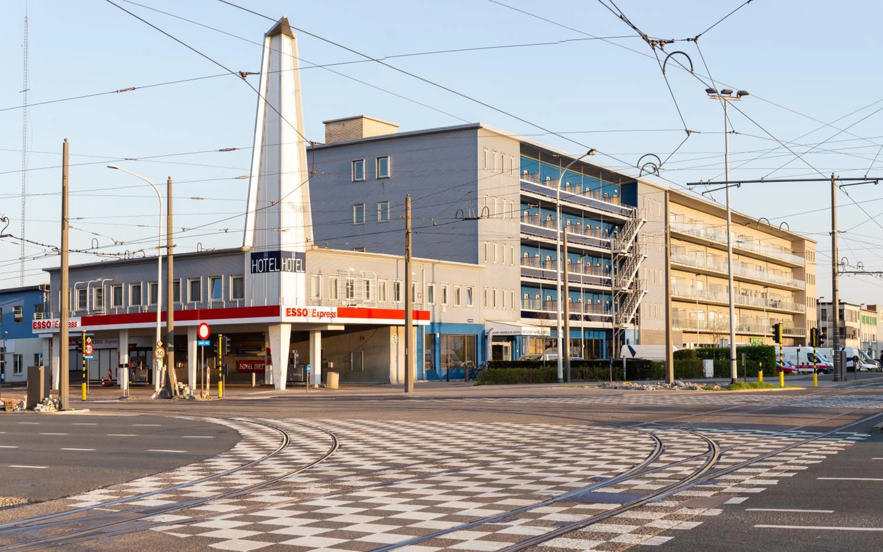 Property building in Antwerp Harbour Hotel