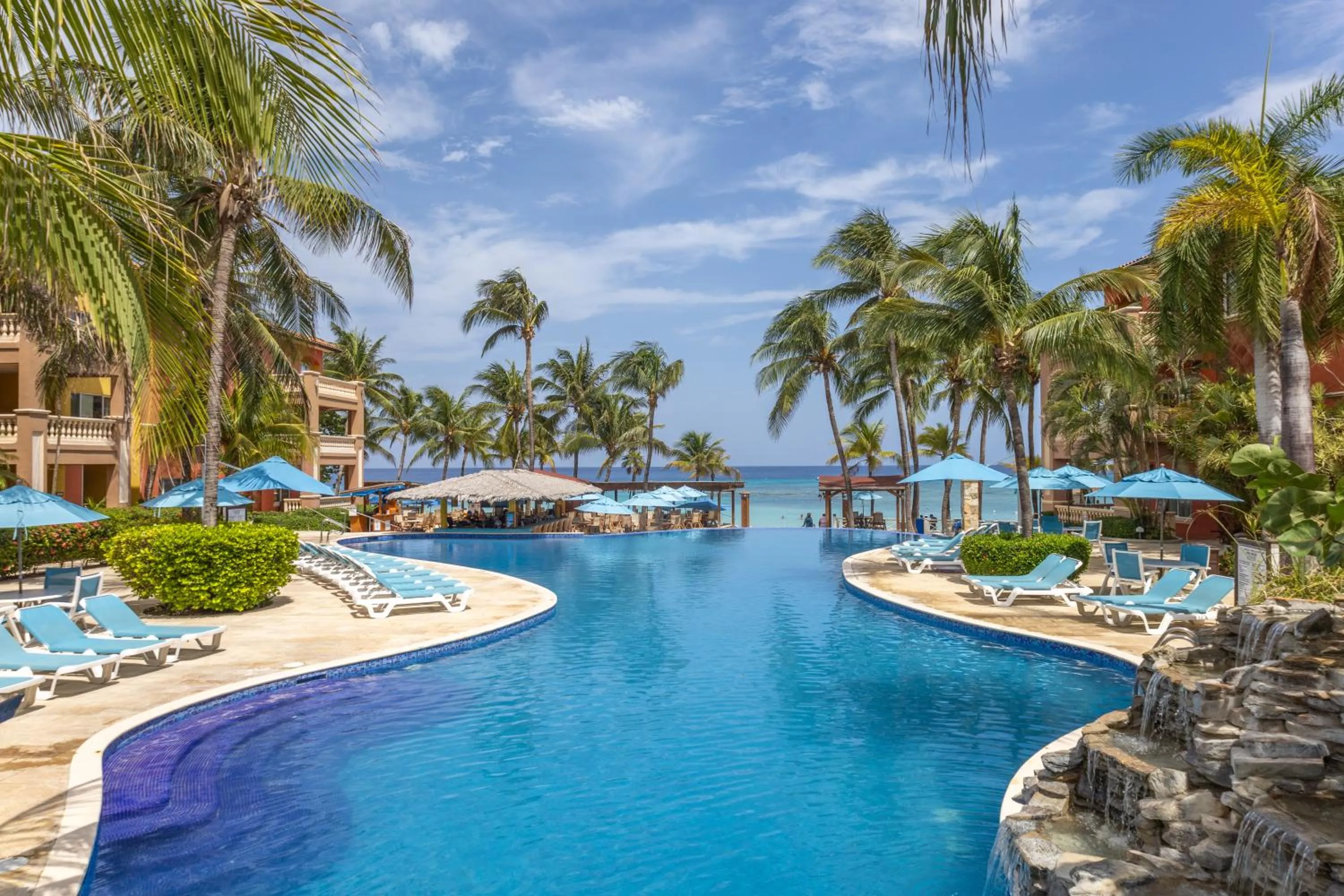 Pool view in Infinity Bay Spa & Beach Resort