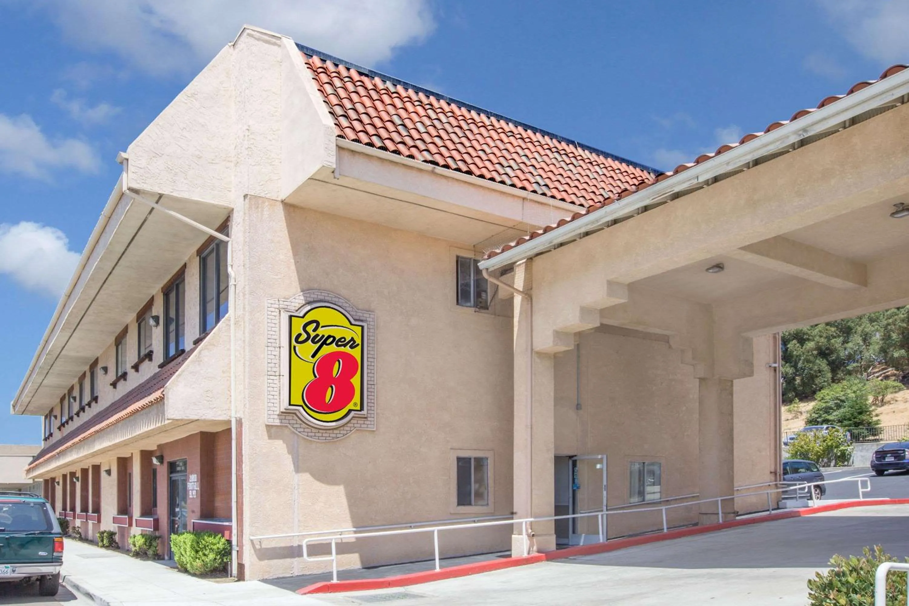 Property building in Super 8 by Wyndham Hayward Downtown