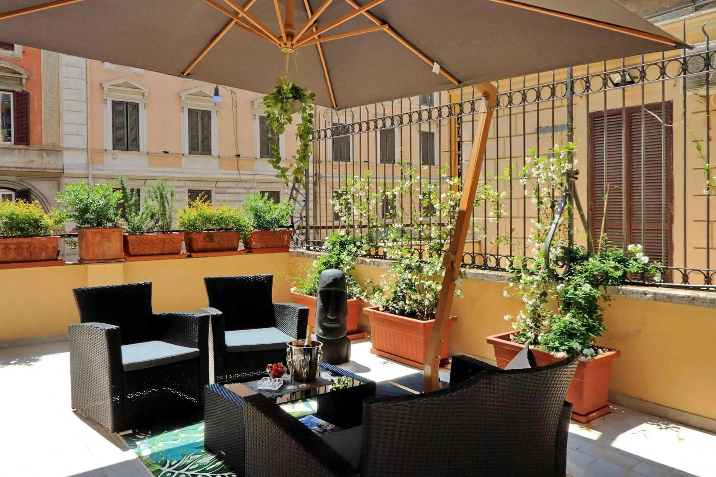 Balcony/Terrace in Termini Terrace