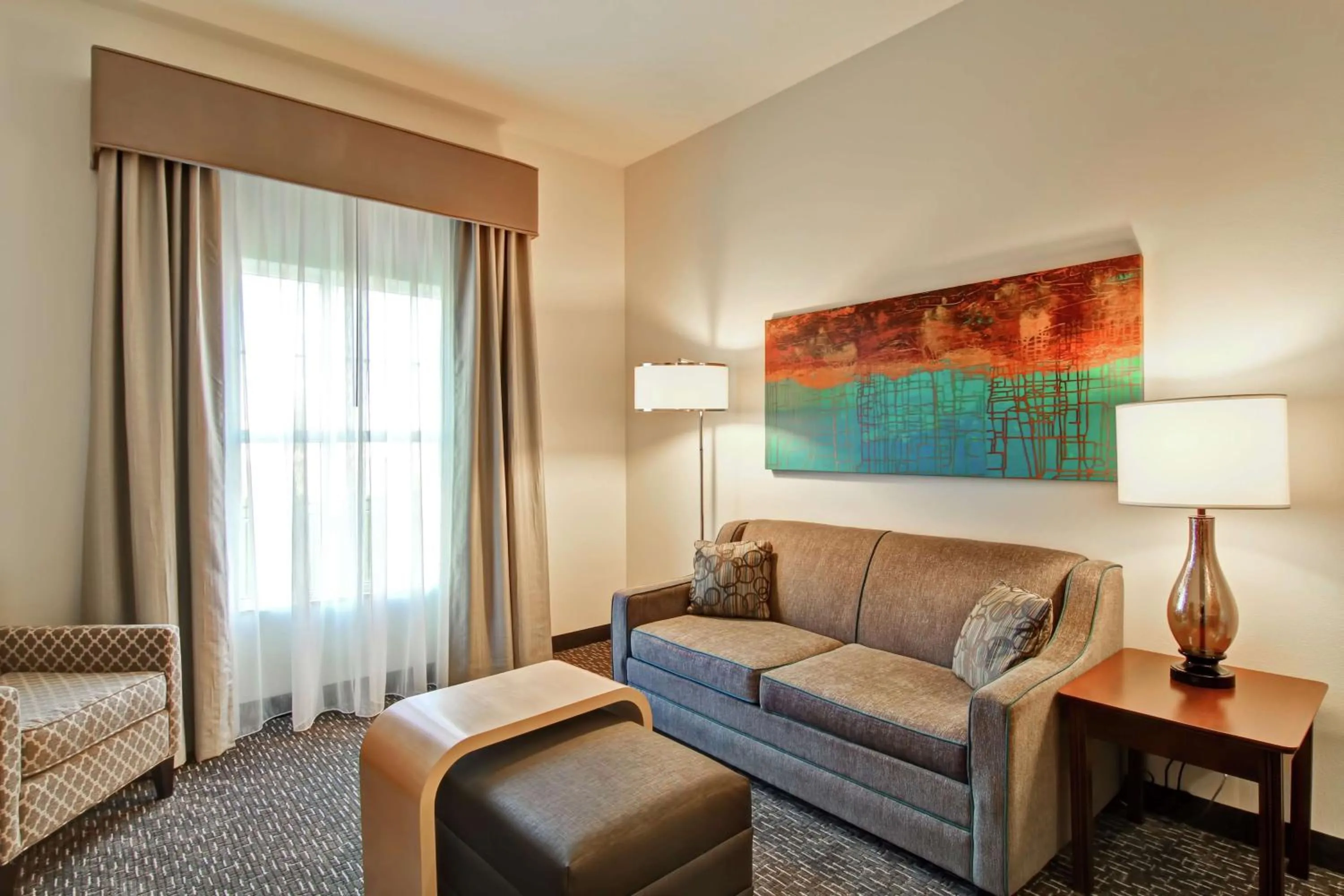 Living room in Homewood Suites by Hilton Oklahoma City-West
