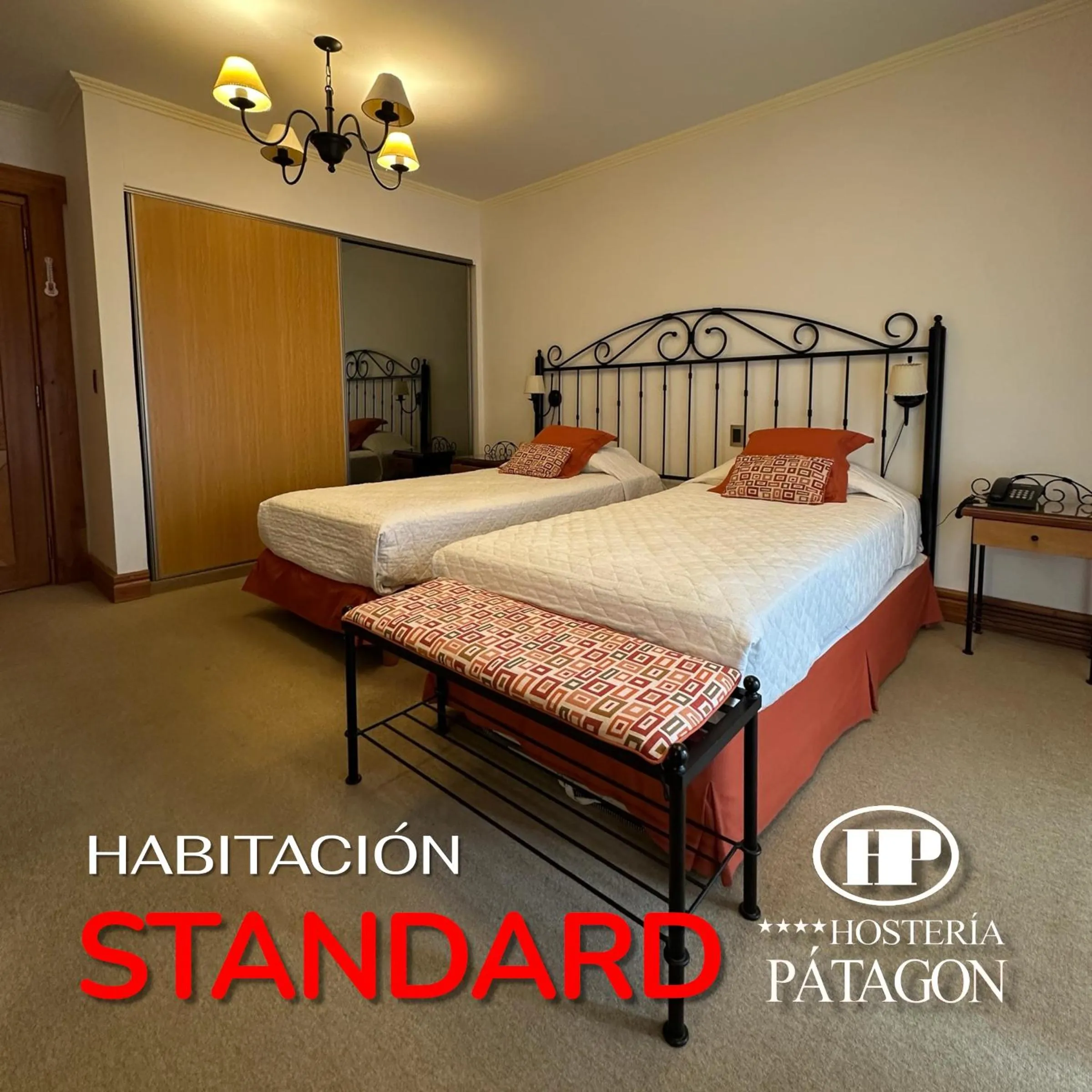 Bedroom, Bed in Hosteria Patagon