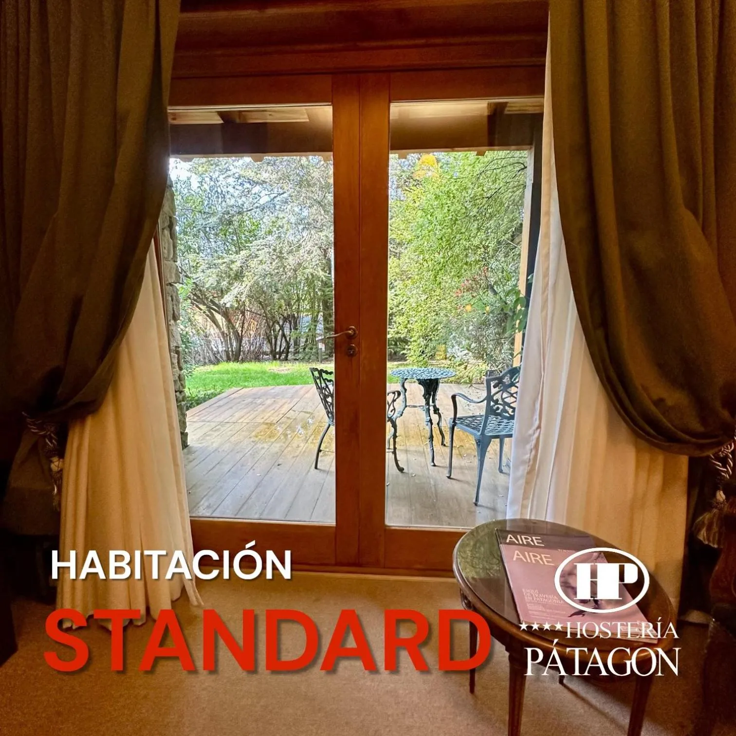 Natural landscape in Hosteria Patagon