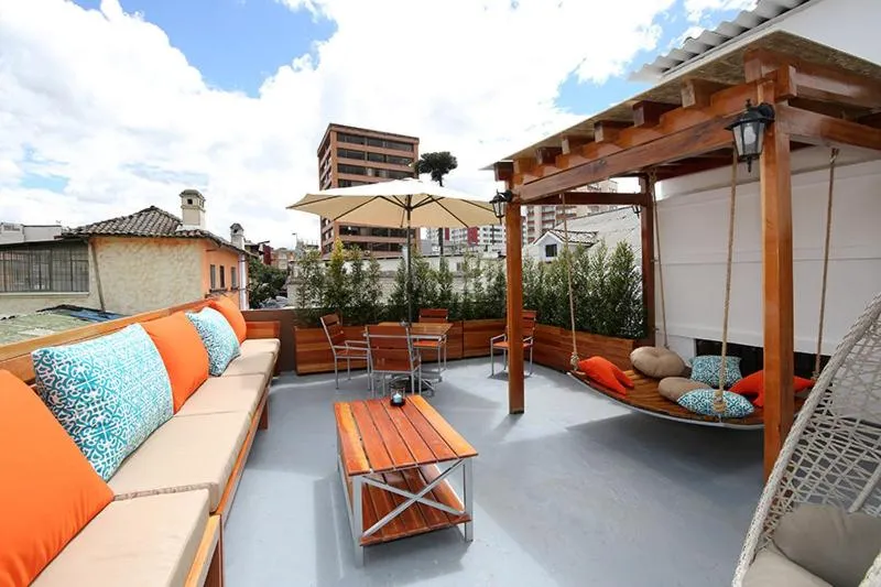 Balcony/Terrace in TERRA PREMIUM Hostal Boutique