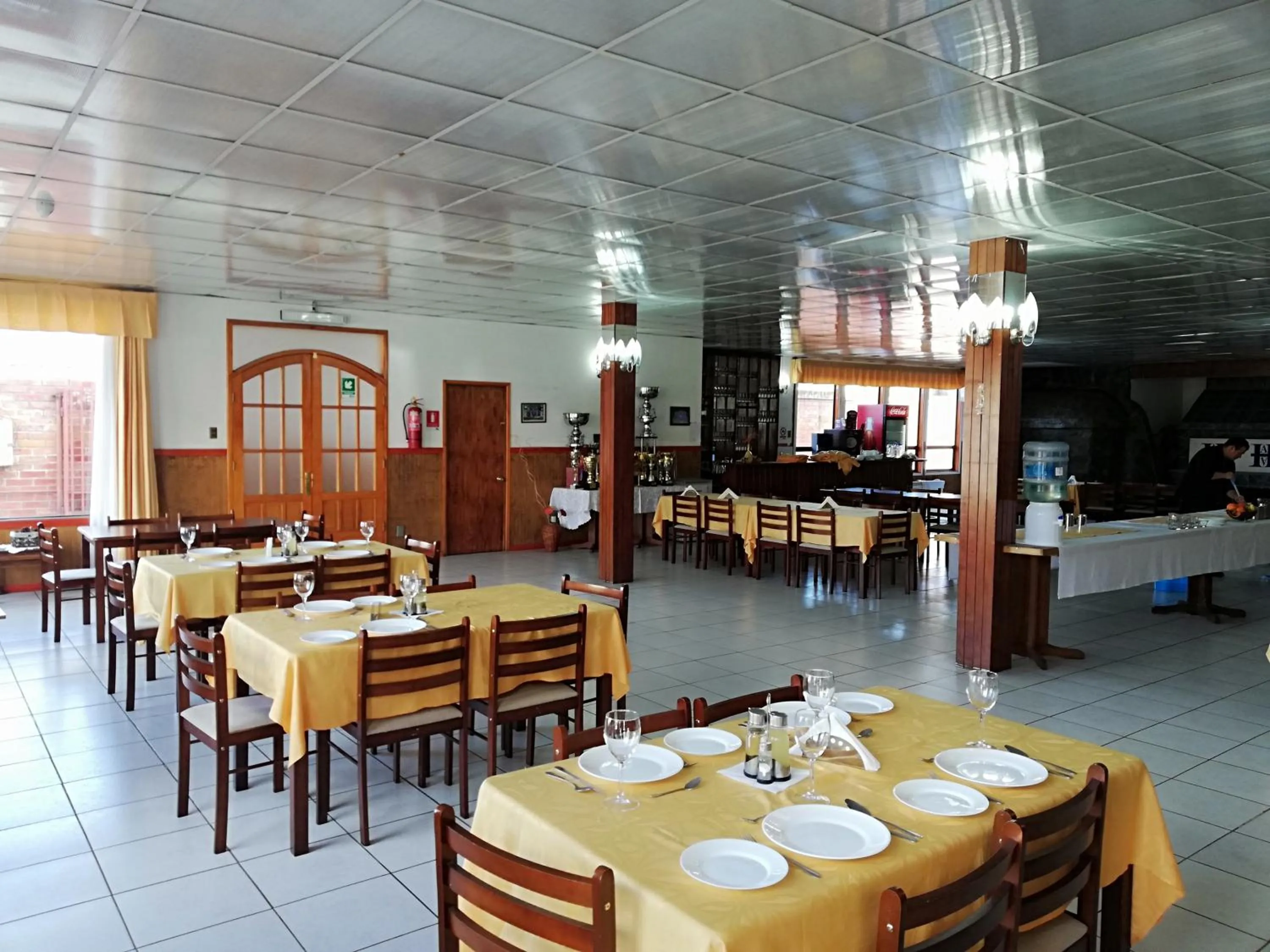 Dining area in Agostini Hotel