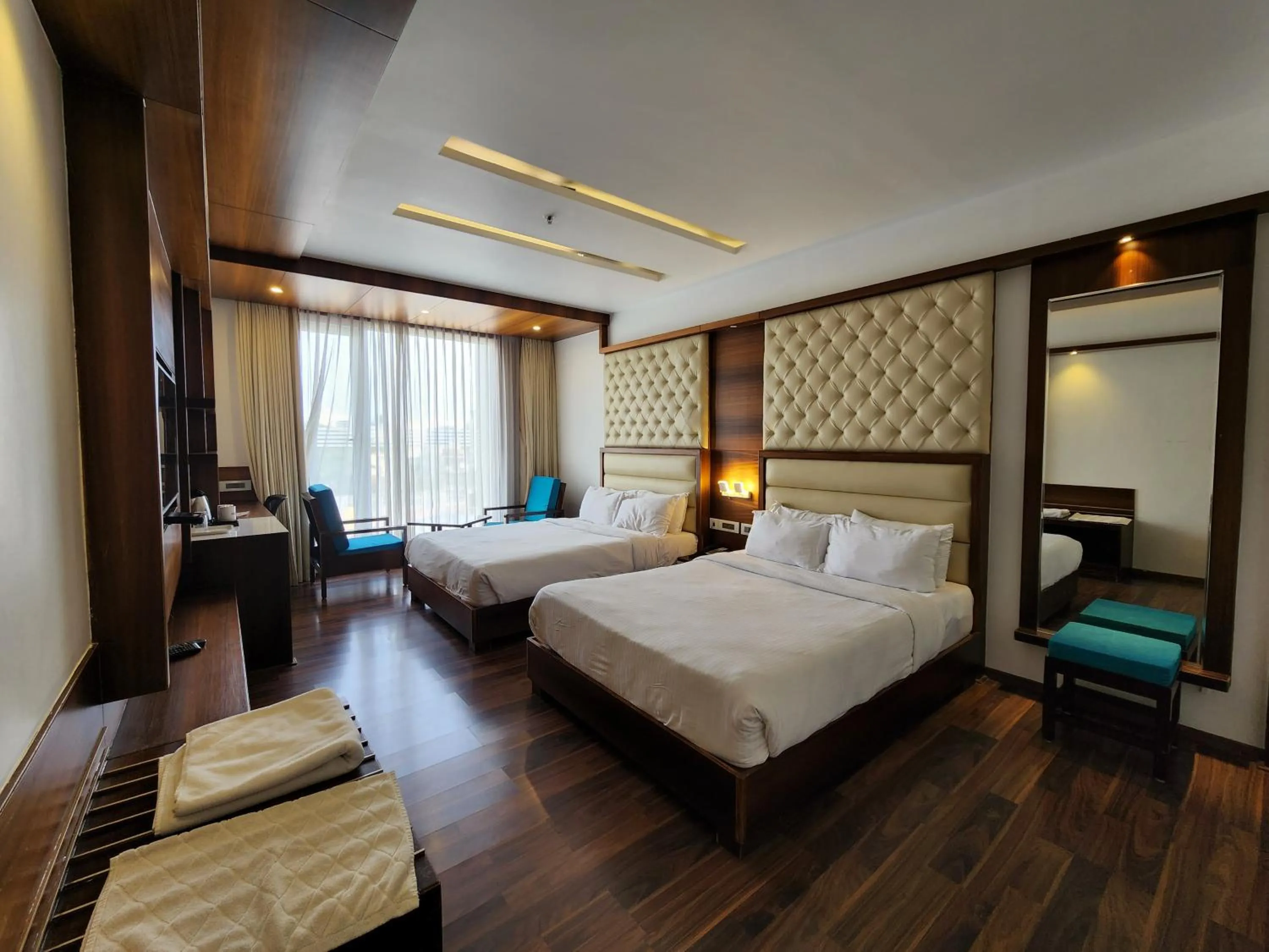 Bedroom, Bed in Hotel Preethi International