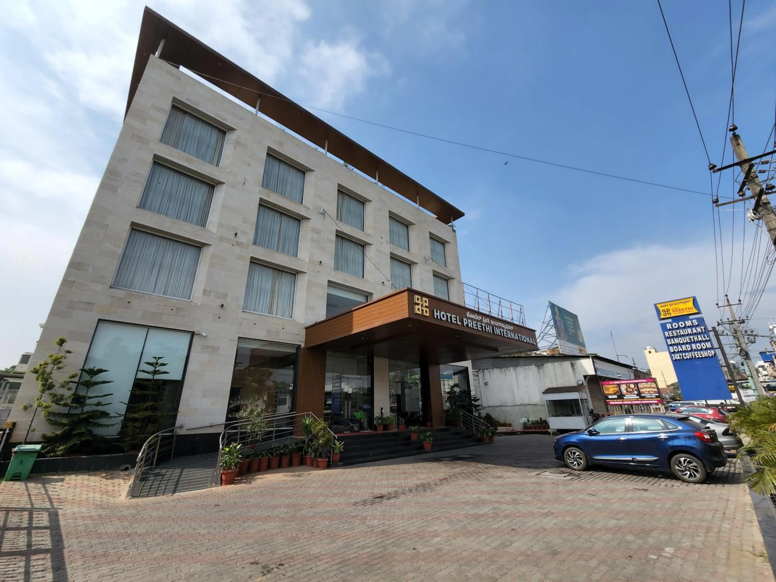 Property building in Hotel Preethi International