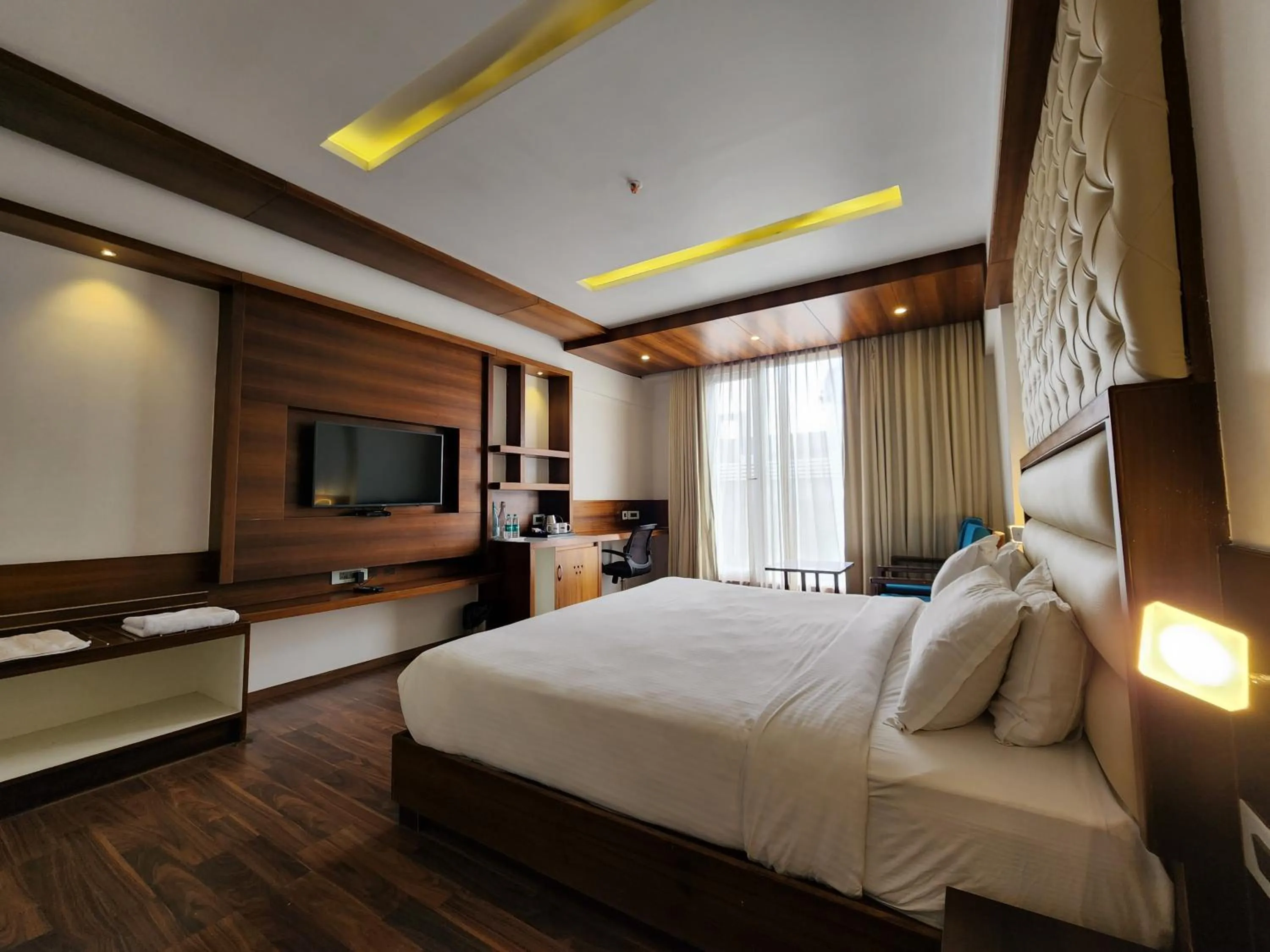Bedroom, Bed in Hotel Preethi International