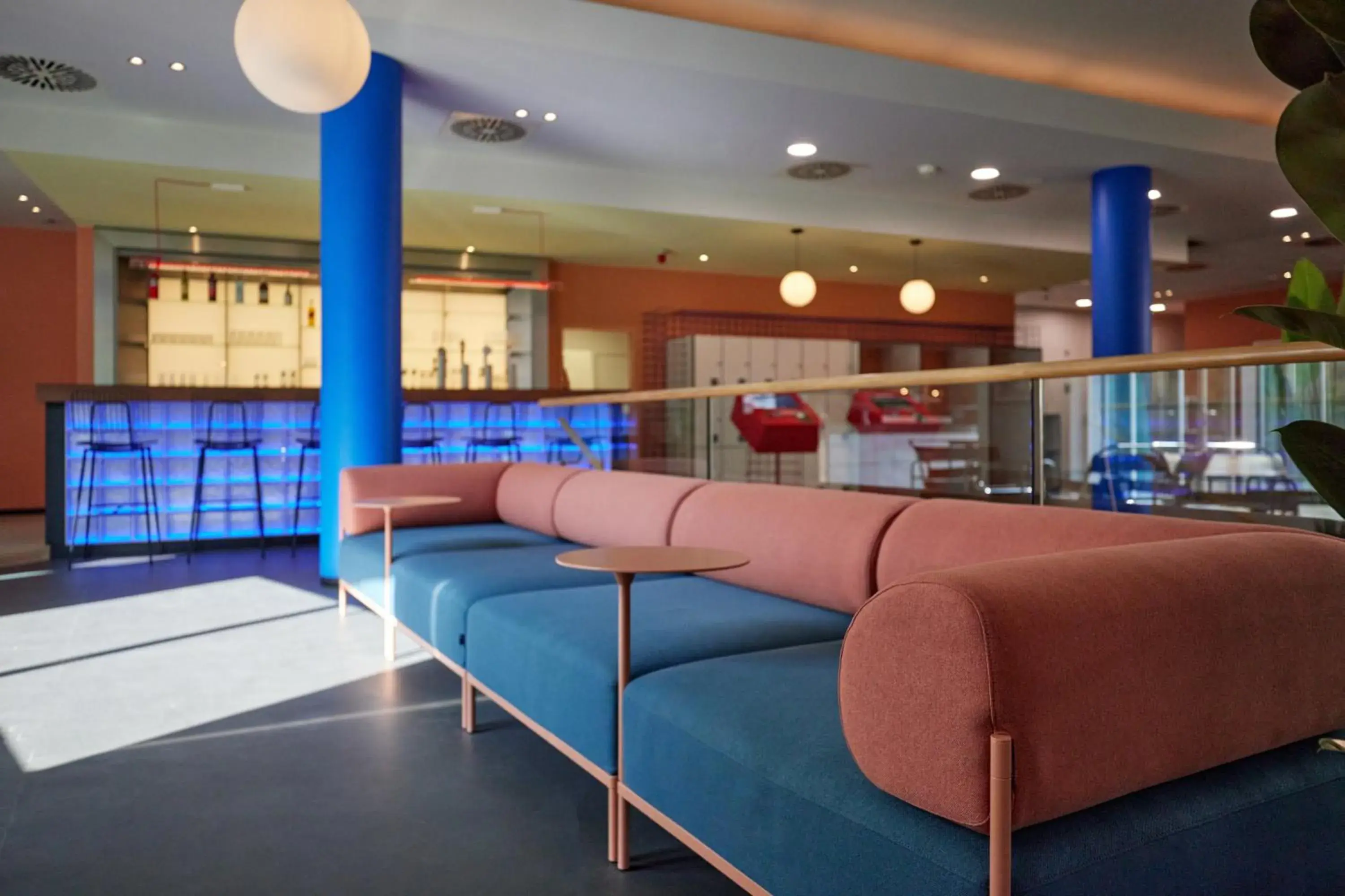 Lounge or bar in McDreams Hotel Stuttgart-City Lounge or bar in McDreams Hotel Stuttgart-City