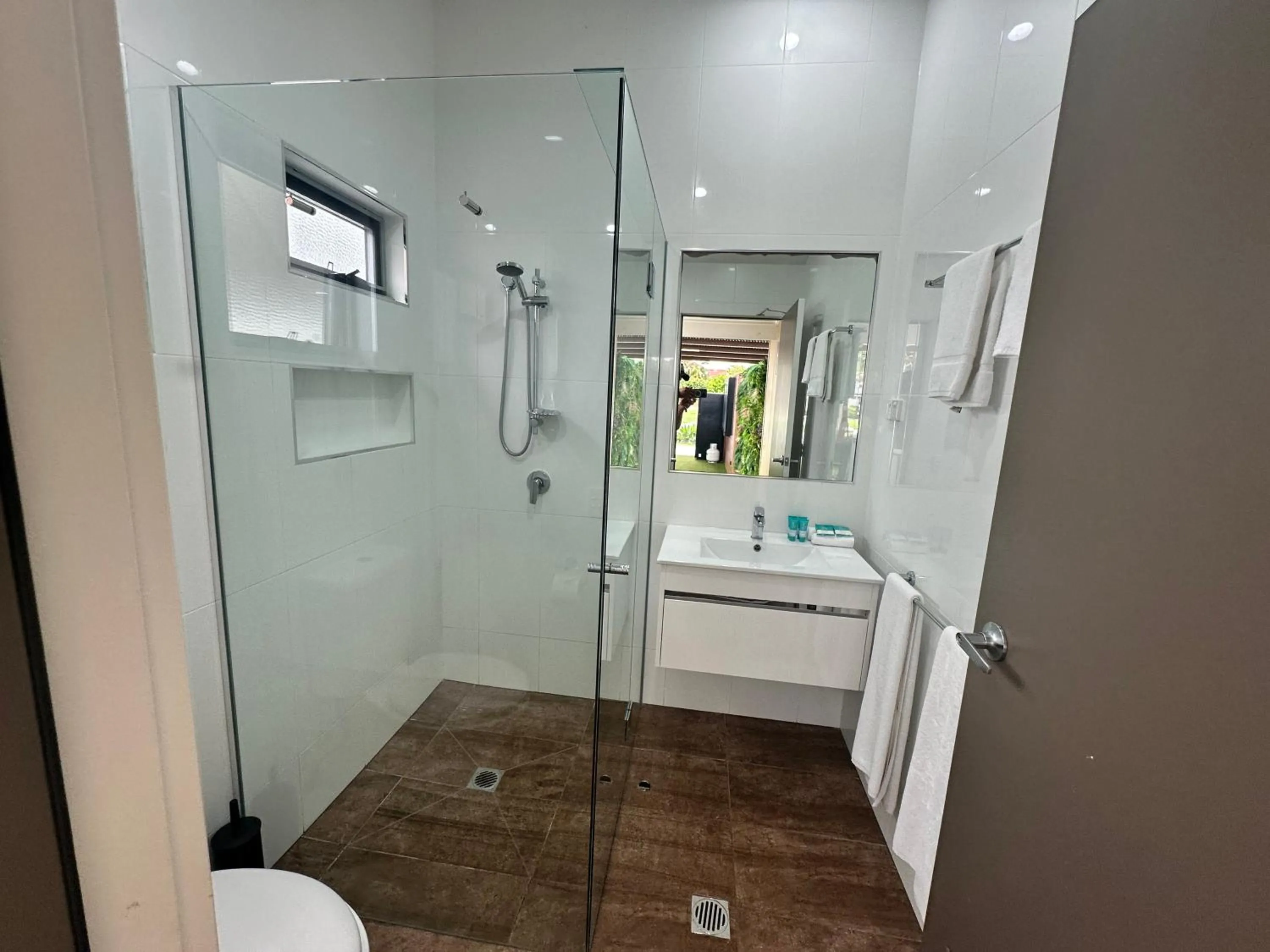 Shower in Brisbane Holiday Village