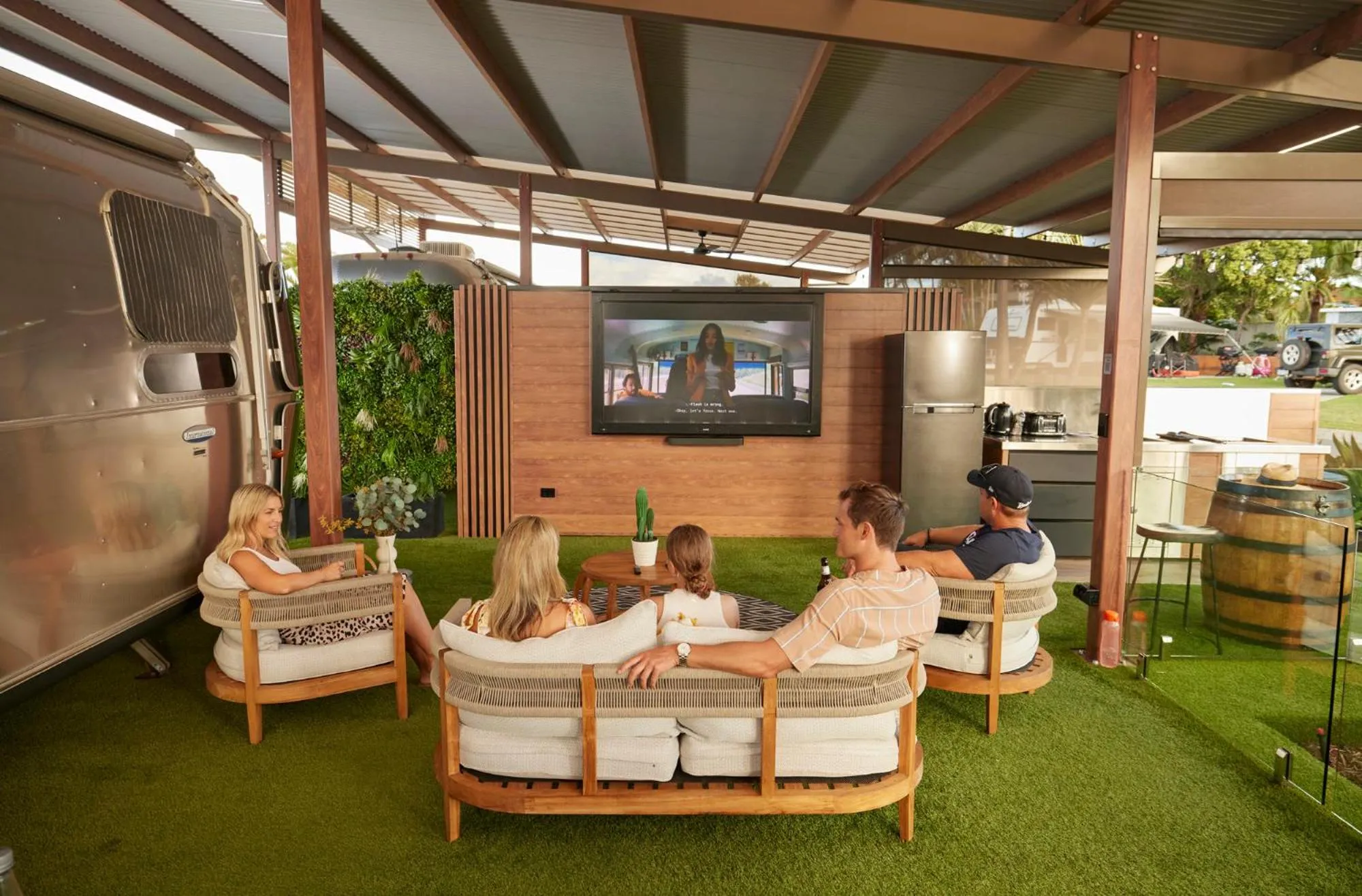 Patio in Brisbane Holiday Village