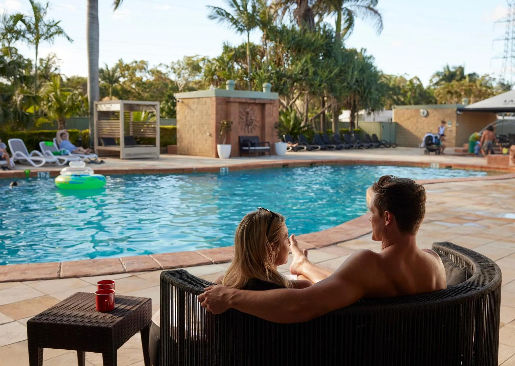 Swimming pool in Brisbane Holiday Village