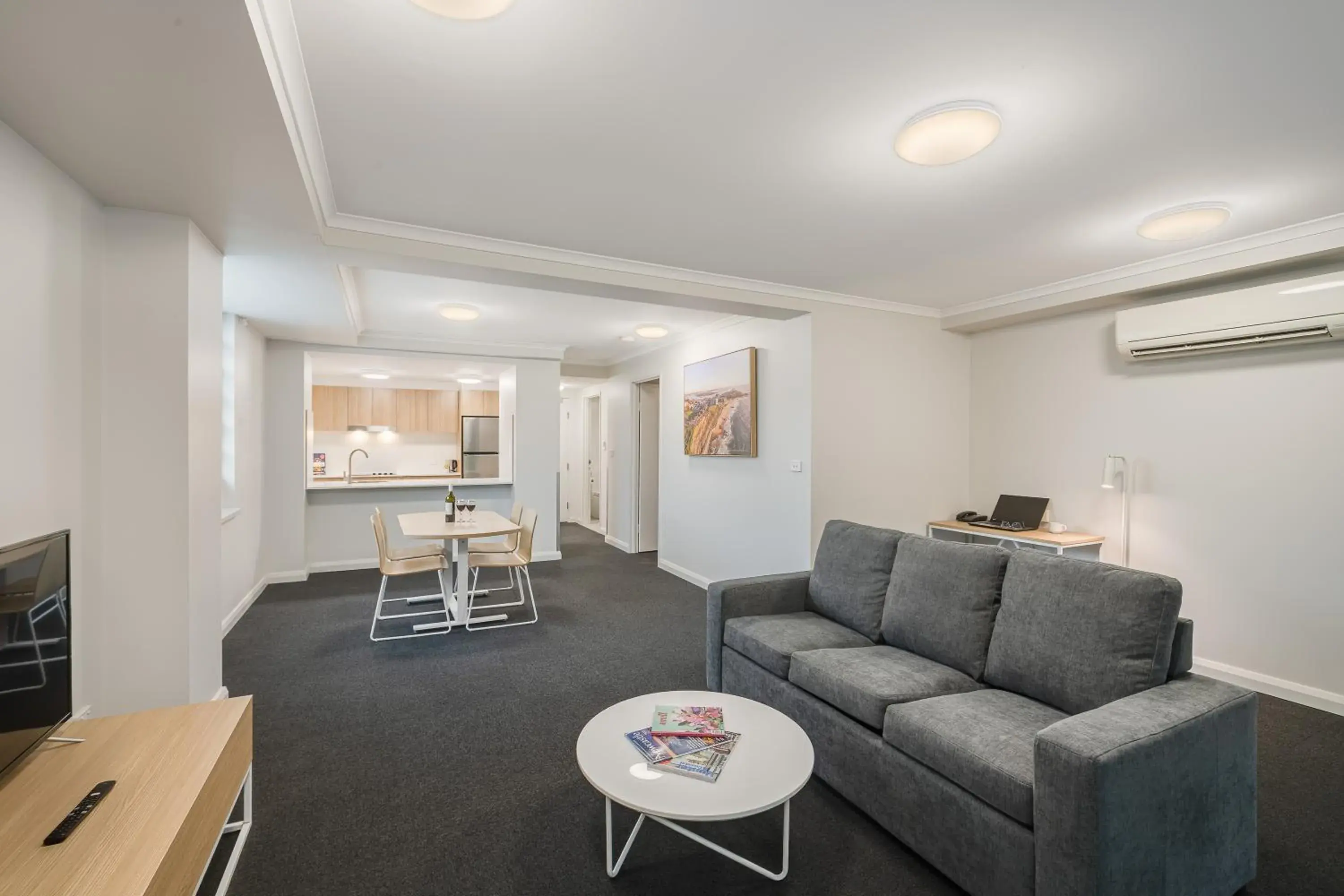 Living room in Quest Newcastle Living room in Quest Newcastle