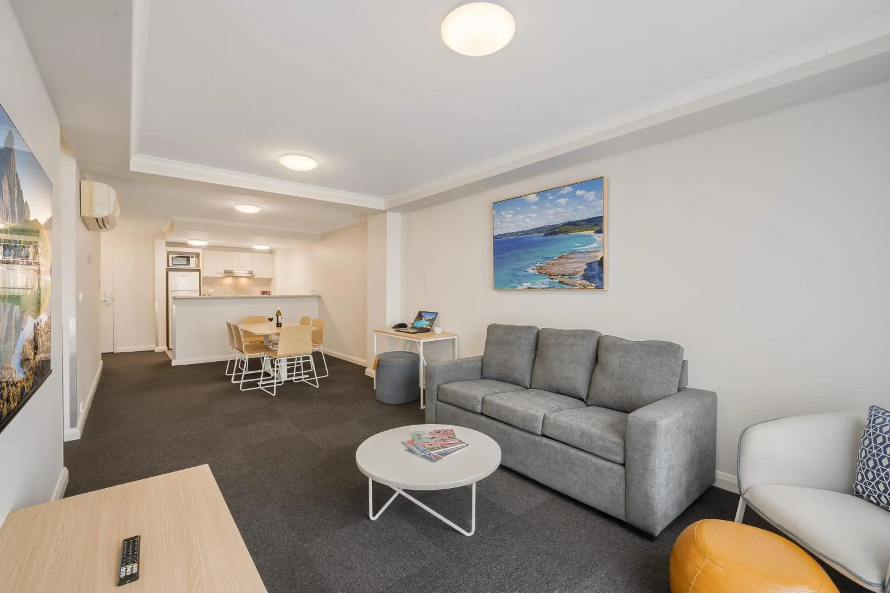 Living room in Quest Newcastle Living room in Quest Newcastle