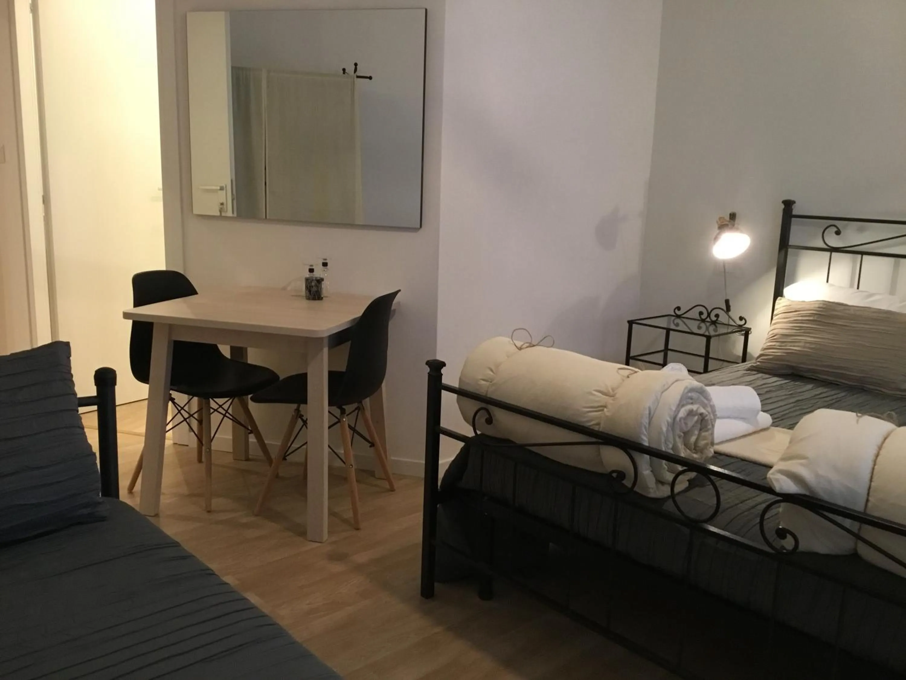 Bedroom, Bed in LE FATE SUITES