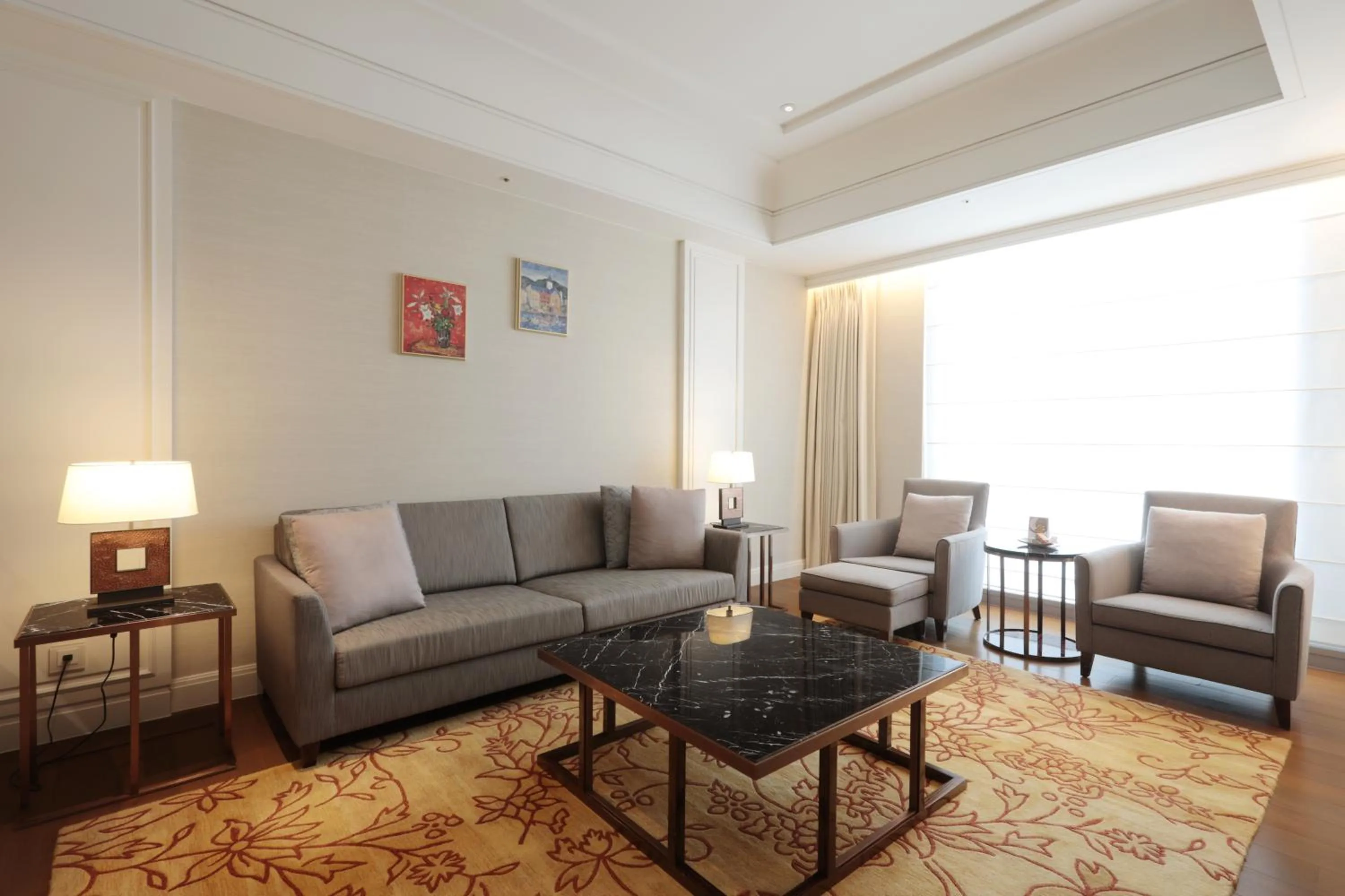Living room in The Okura Prestige Taipei