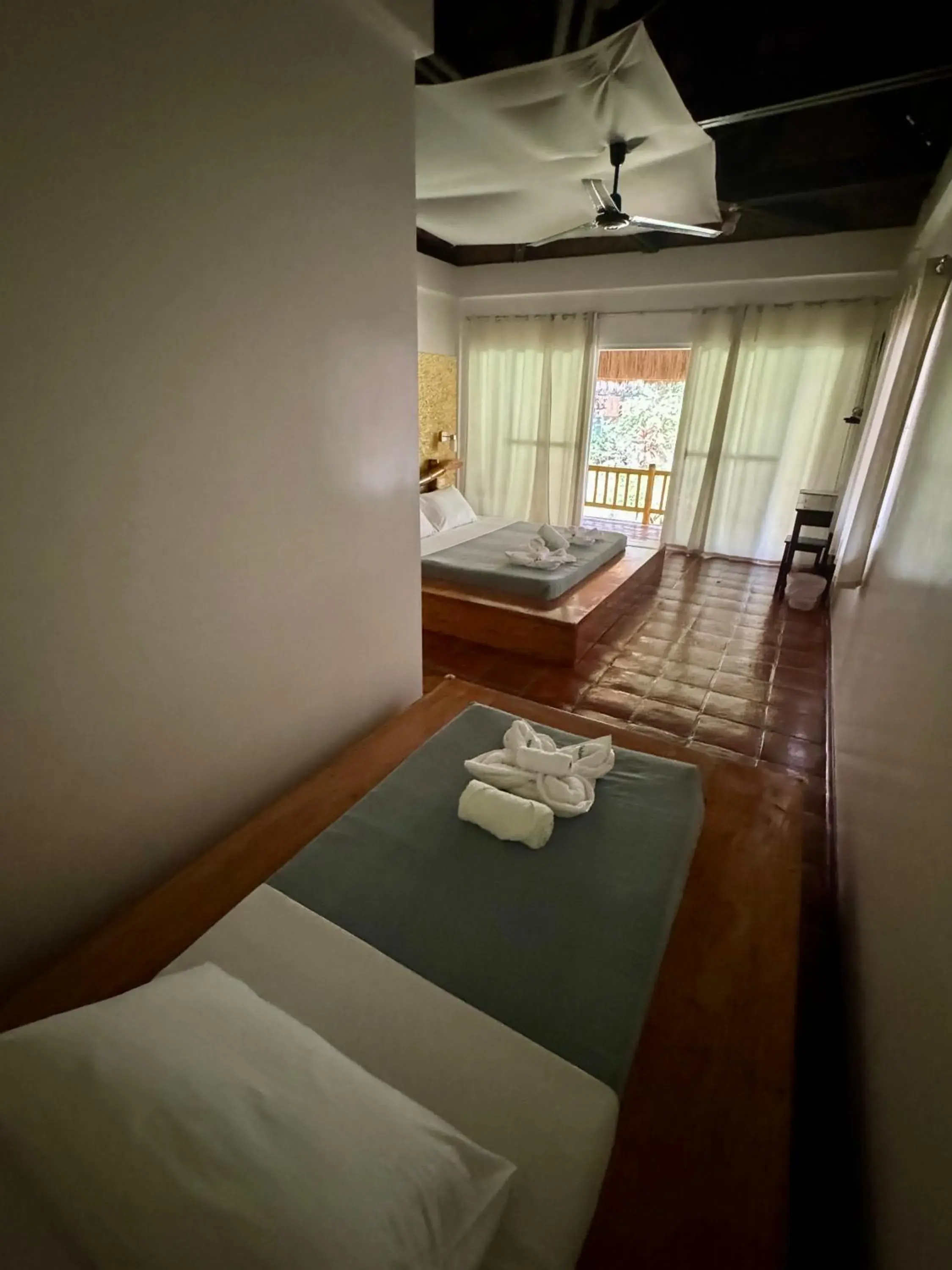 Bed in La Natura Resort Bed in La Natura Resort