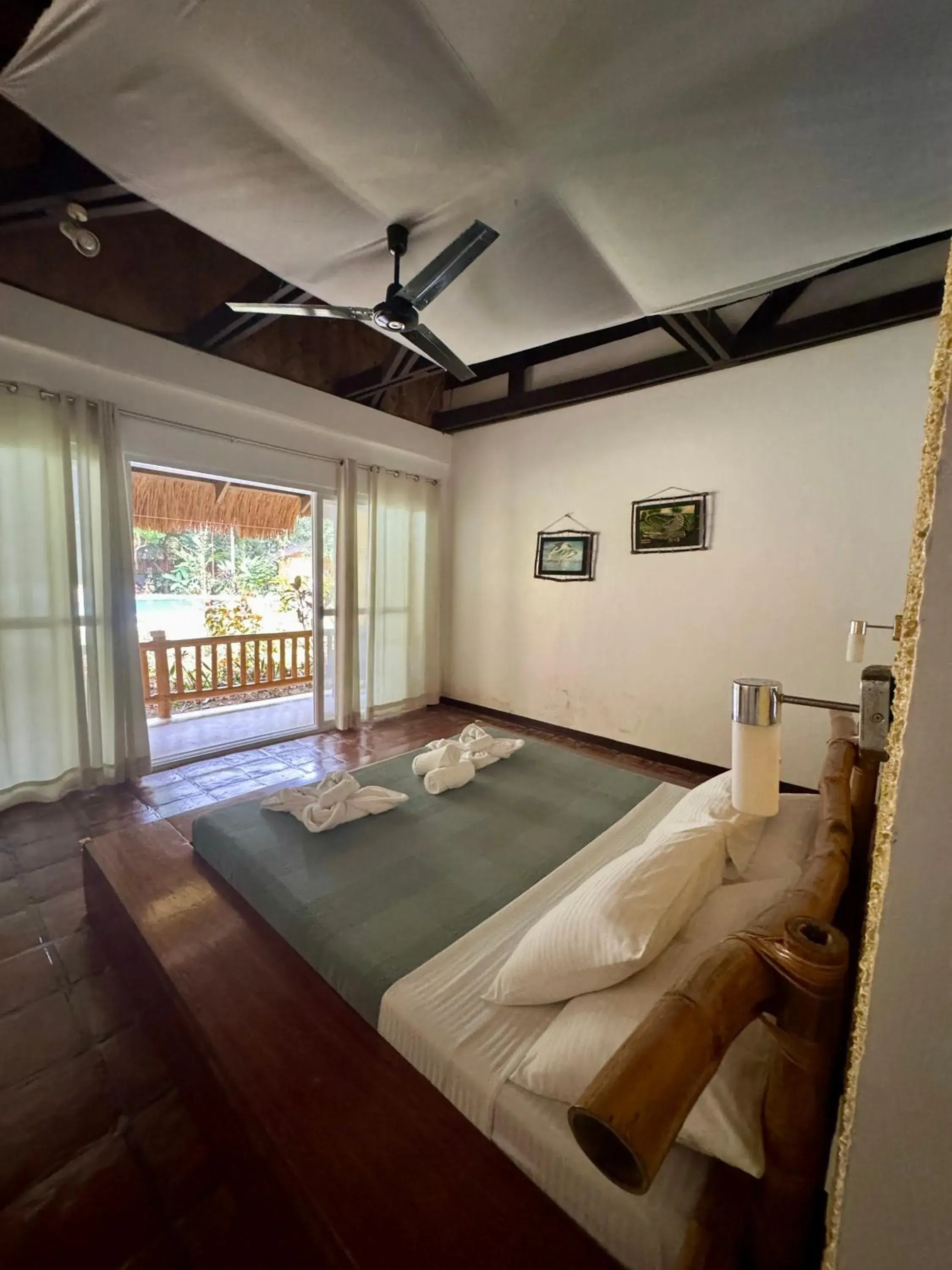 Bed in La Natura Resort Bed in La Natura Resort