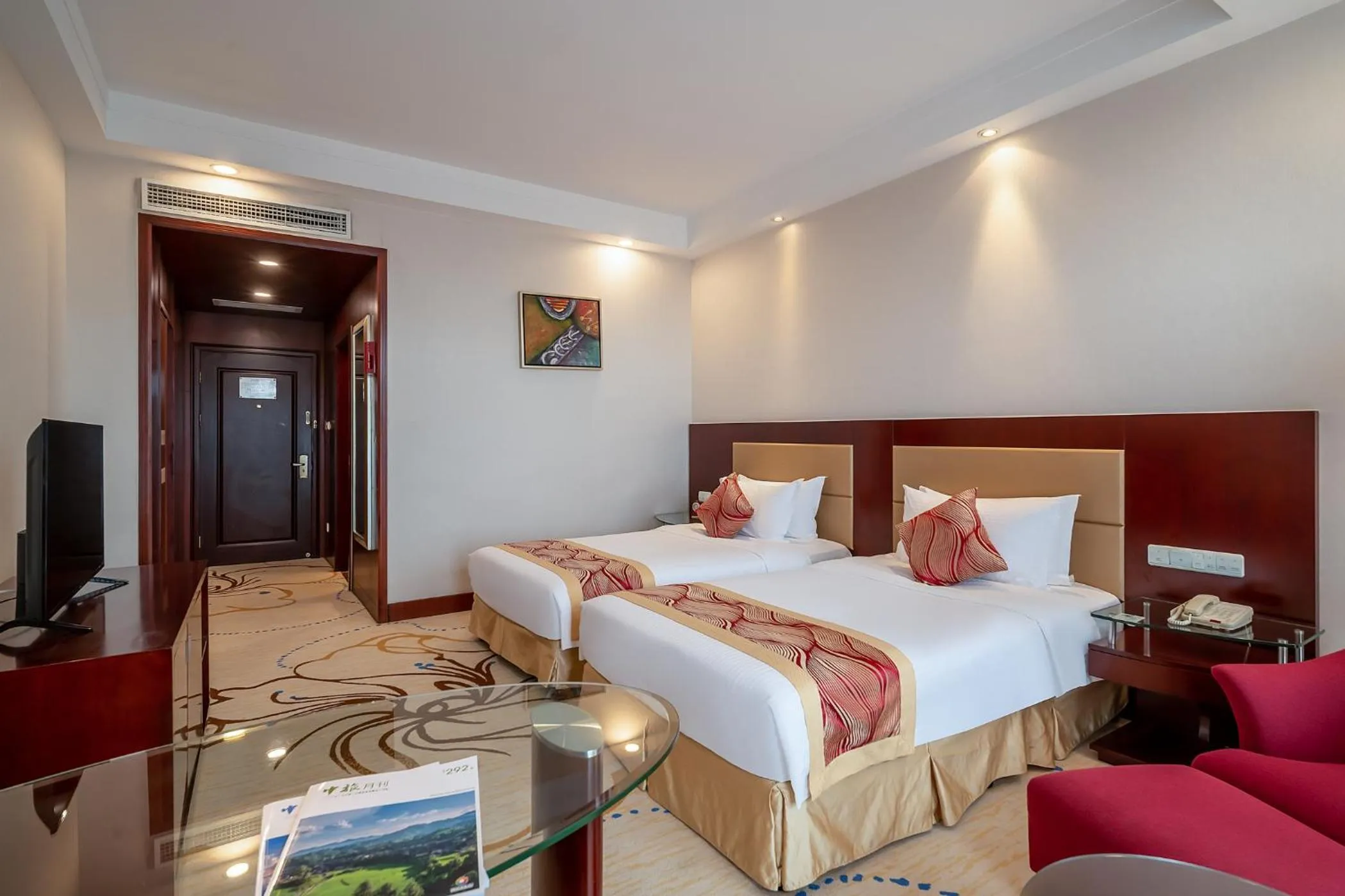 Bed in Grand Metropark Hotel Shandong