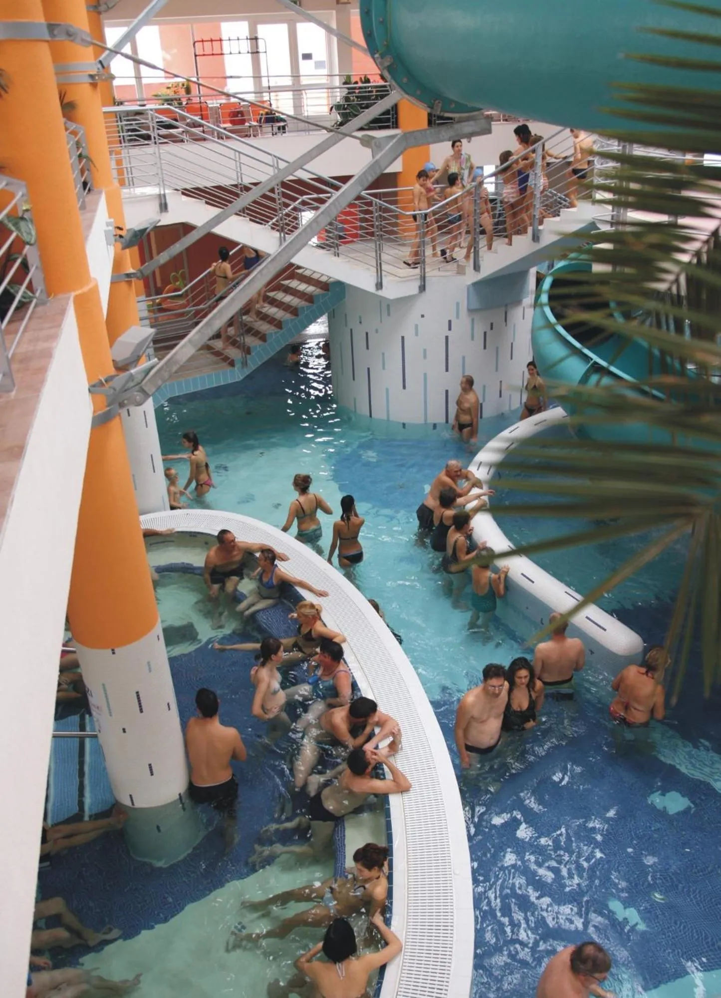 Swimming pool in Thermál Panzió