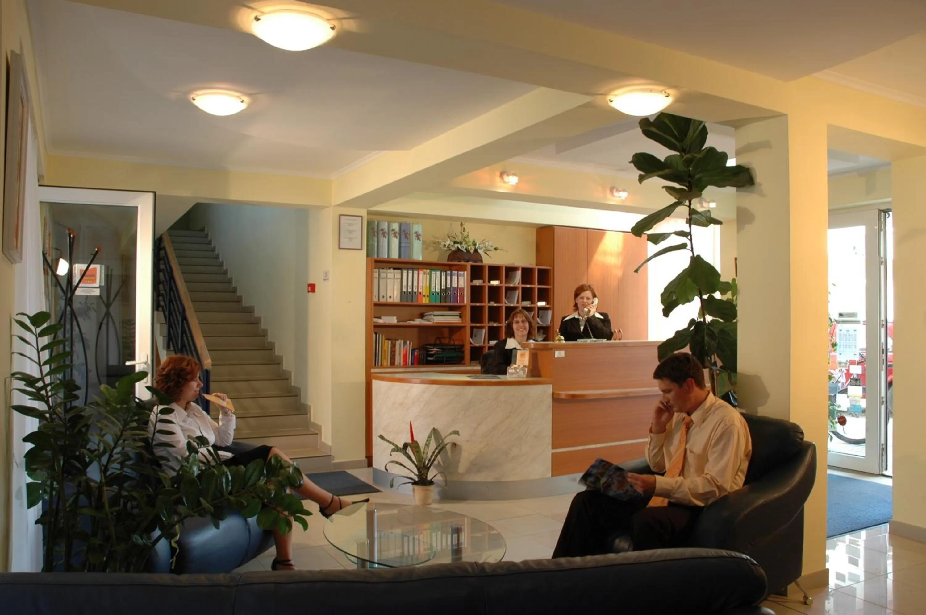 Lobby or reception in Thermál Panzió