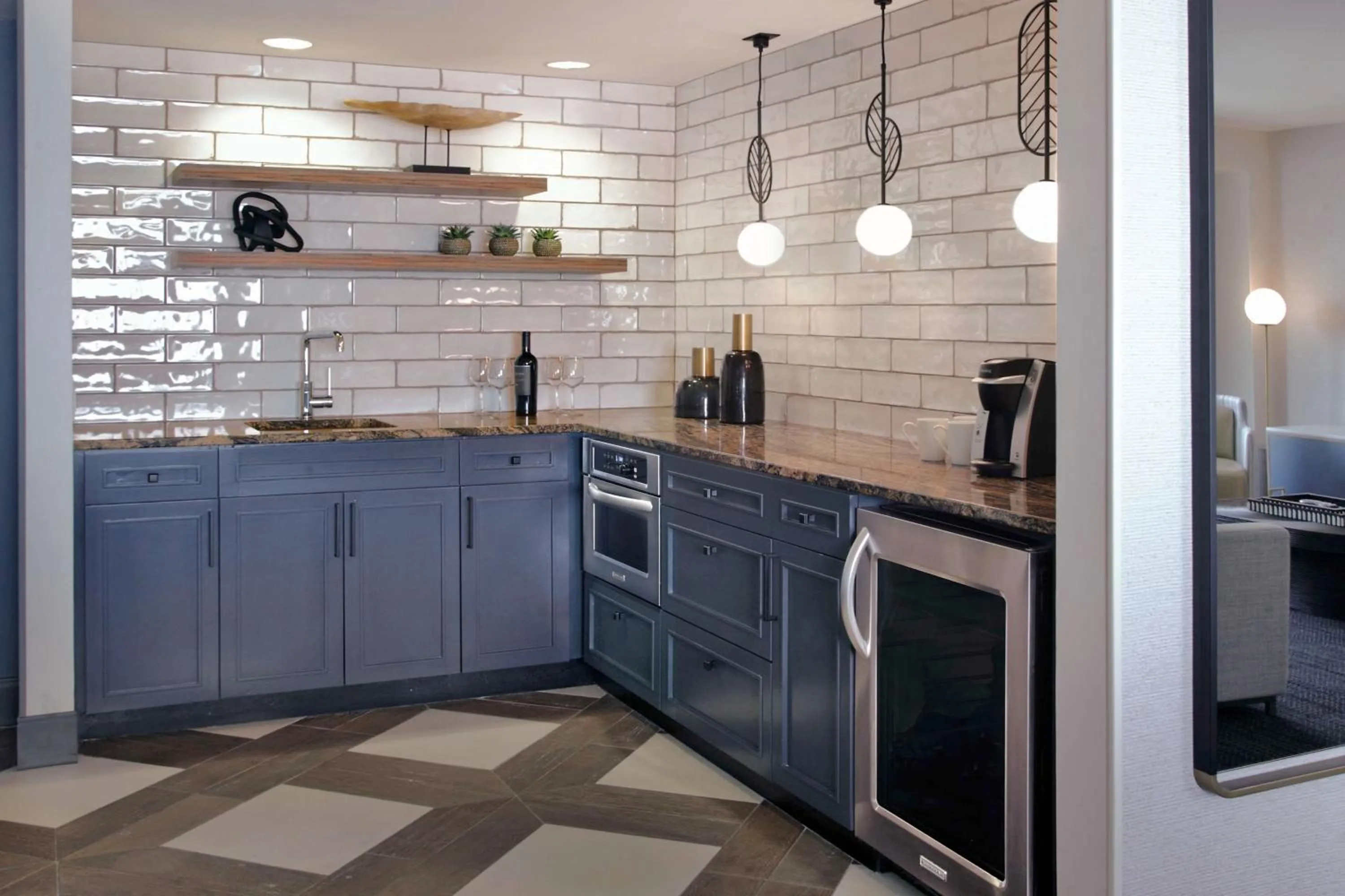 Kitchen or kitchenette in Hilton Omaha