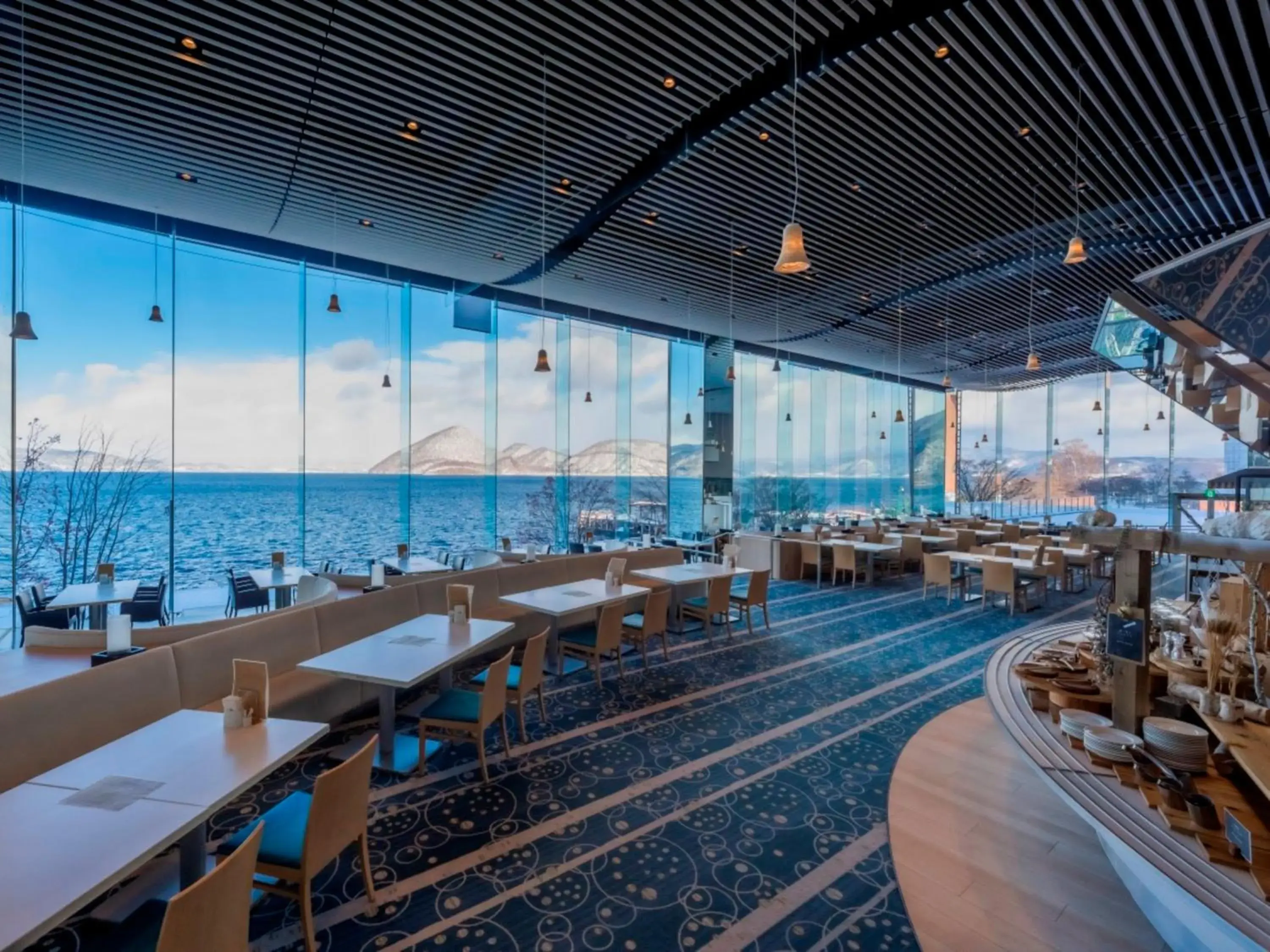 Restaurant/places to eat in The Lake View Toya Nonokaze Resort Restaurant/places to eat in The Lake View Toya Nonokaze Resort