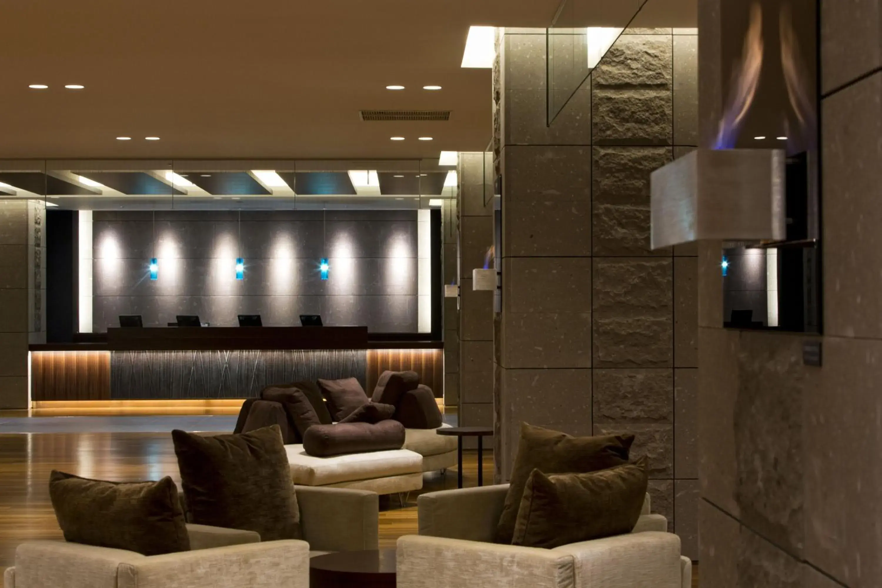 Lobby or reception in The Lake View Toya Nonokaze Resort Lobby or reception in The Lake View Toya Nonokaze Resort